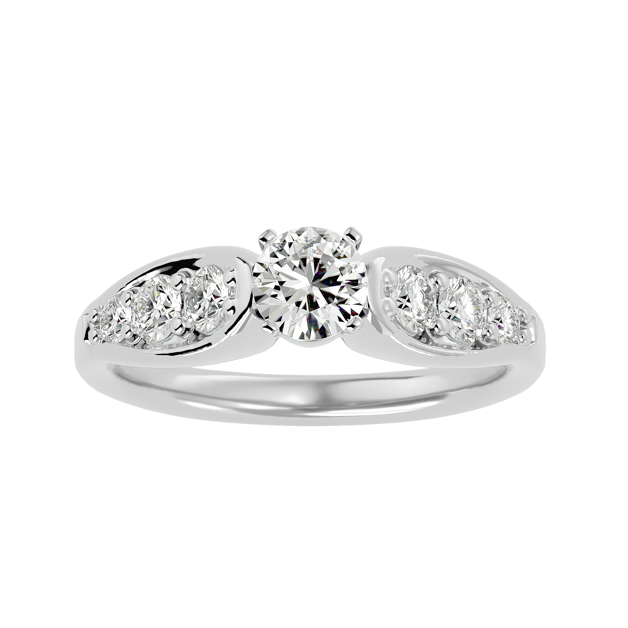 Banks Diamond Solitaire Ring