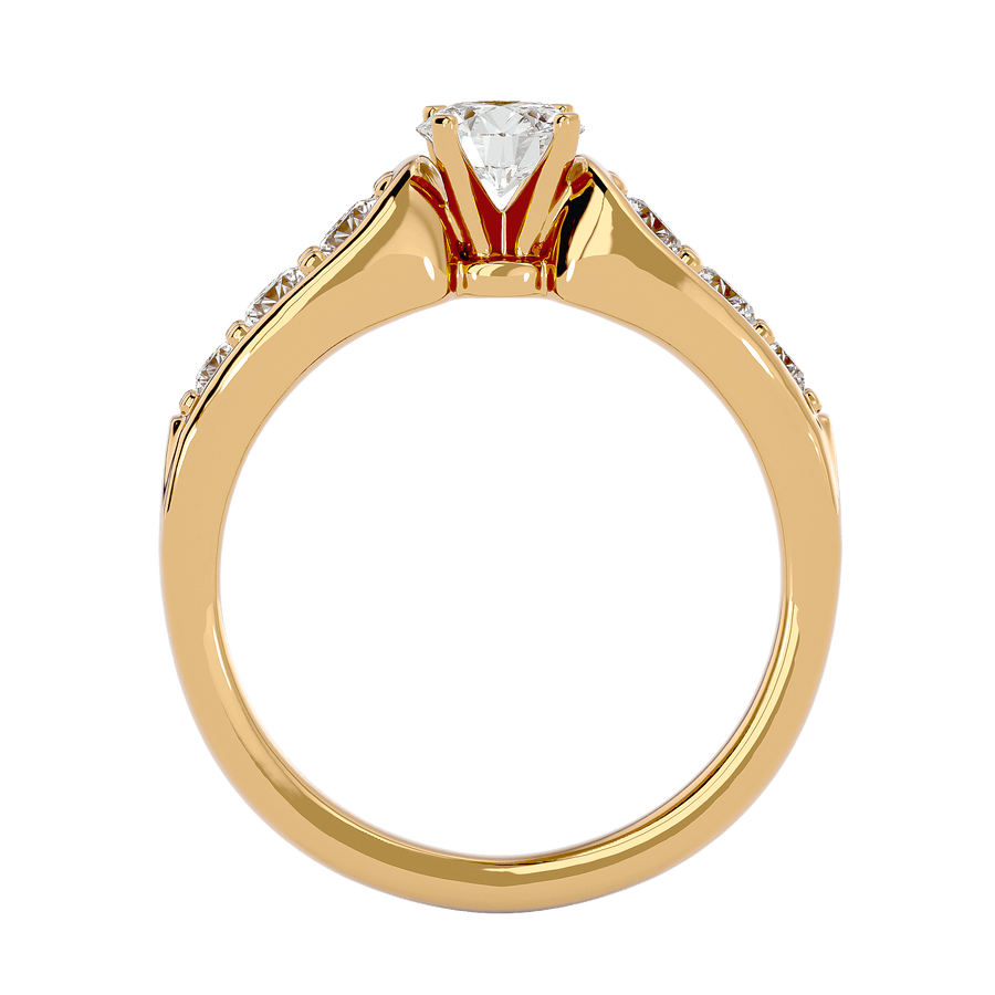Banks Diamond Solitaire Ring