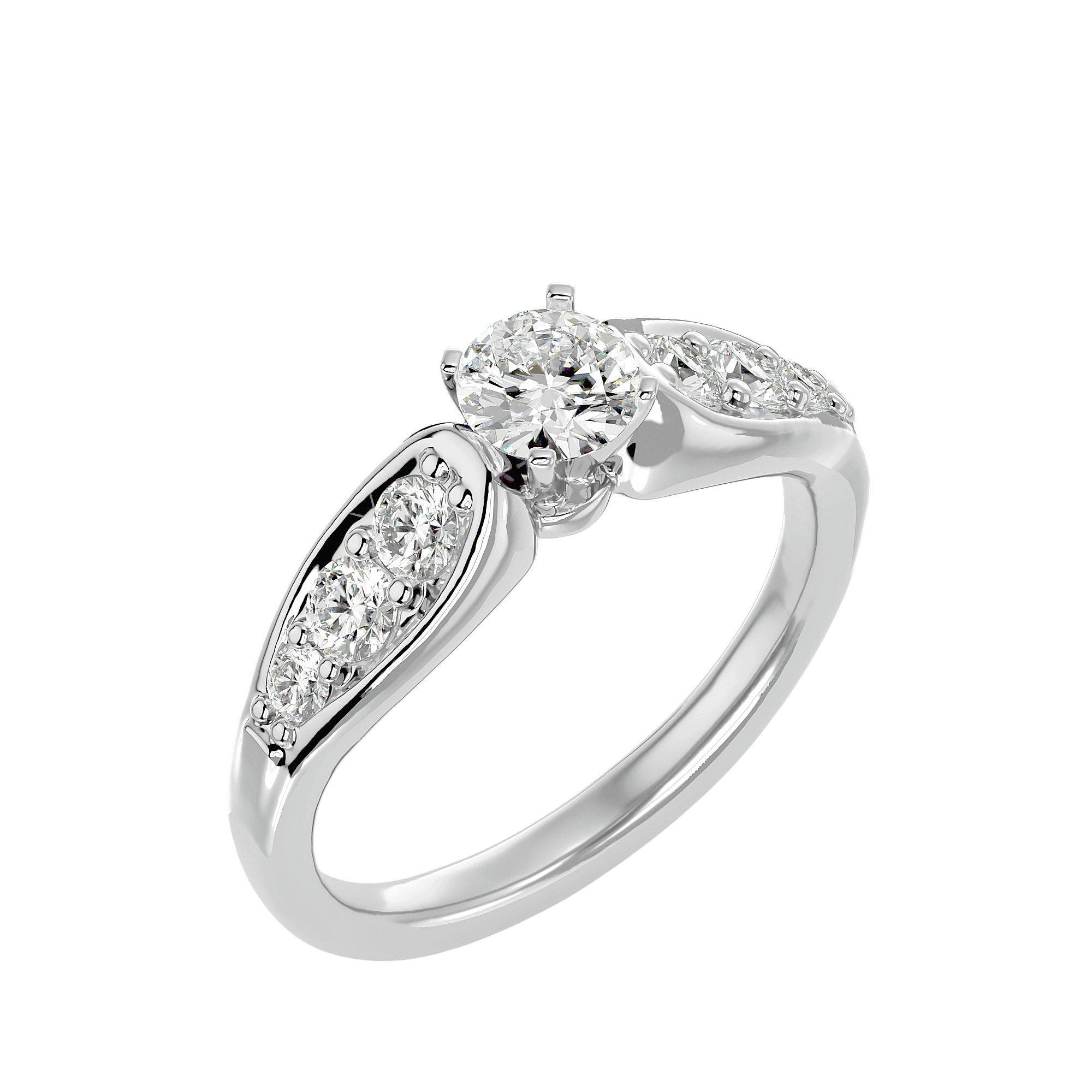 Banks Diamond Solitaire Ring