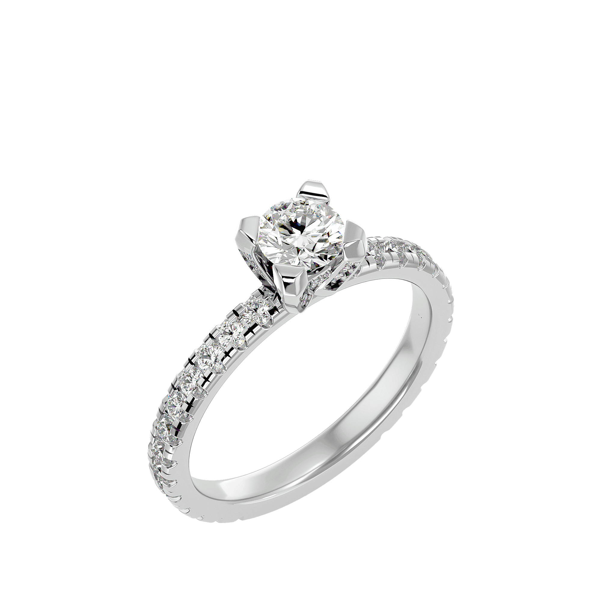 Barbara Diamond Solitaire Ring