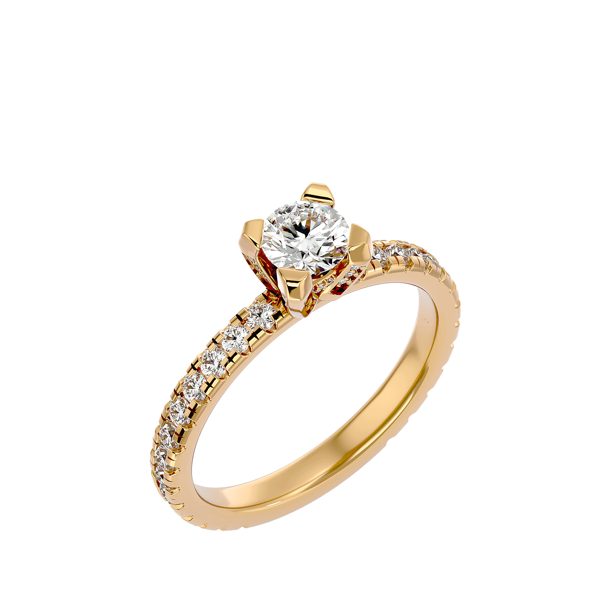 Barbara Diamond Solitaire Ring