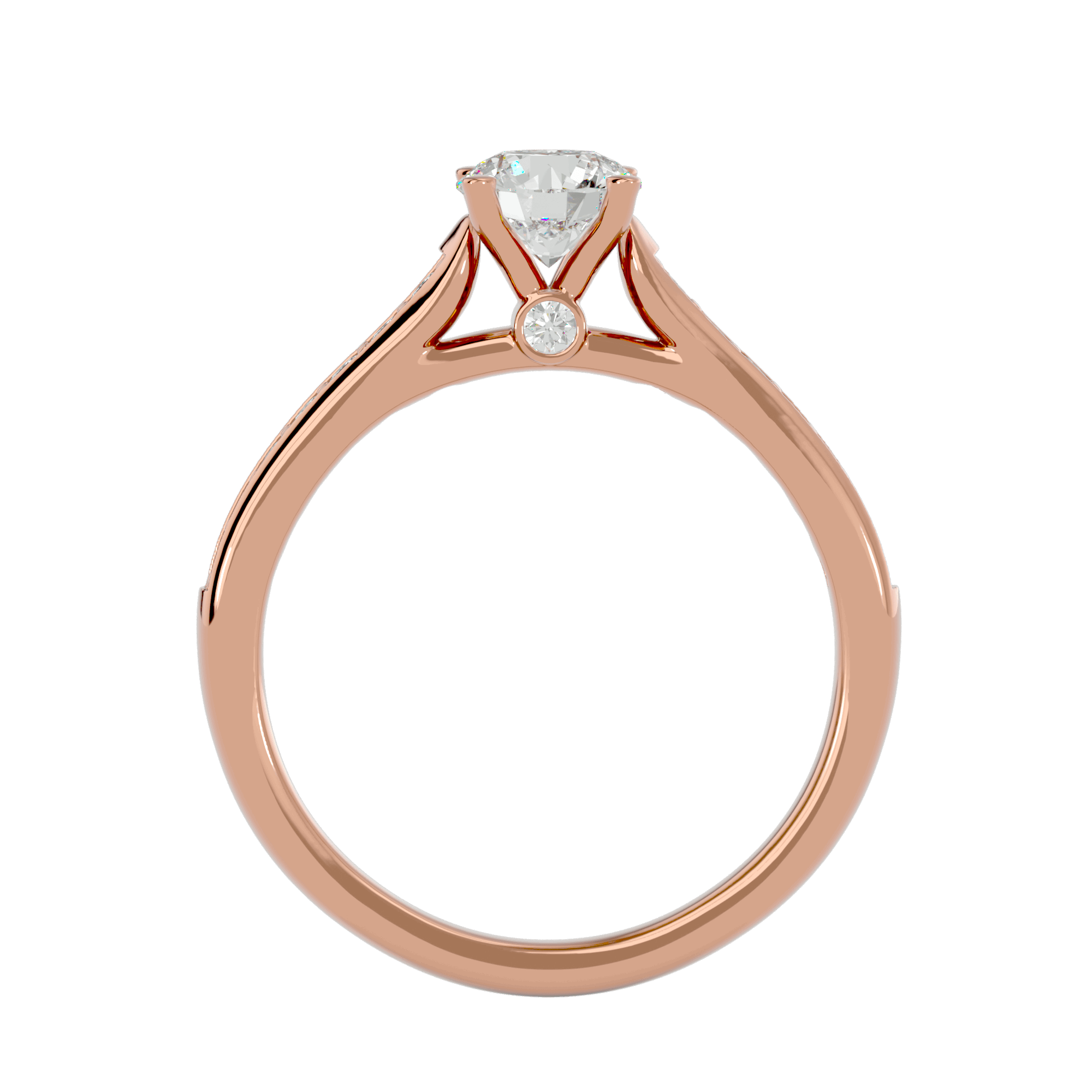 Bridget Diamond Solitaire Ring