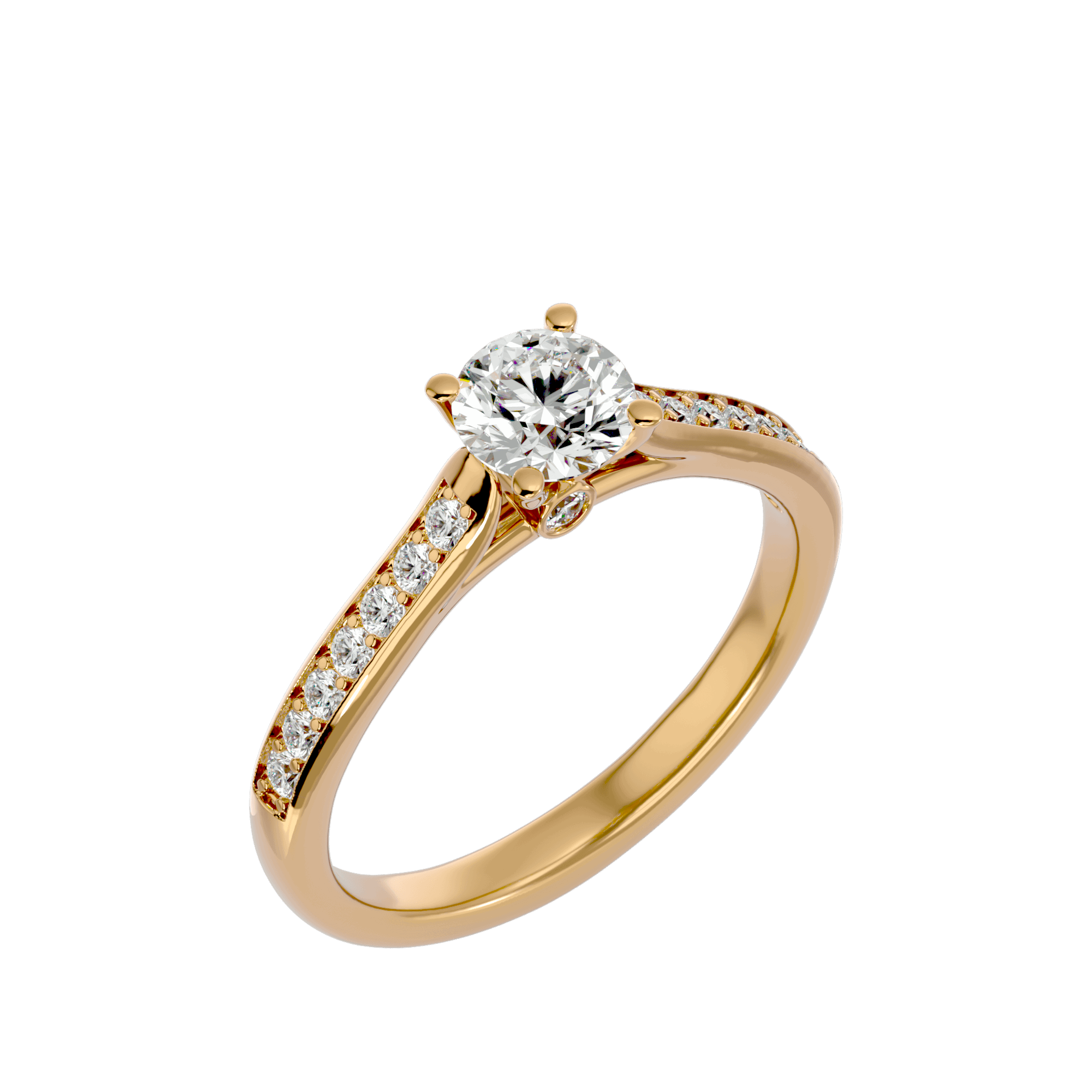 Bridget Diamond Solitaire Ring