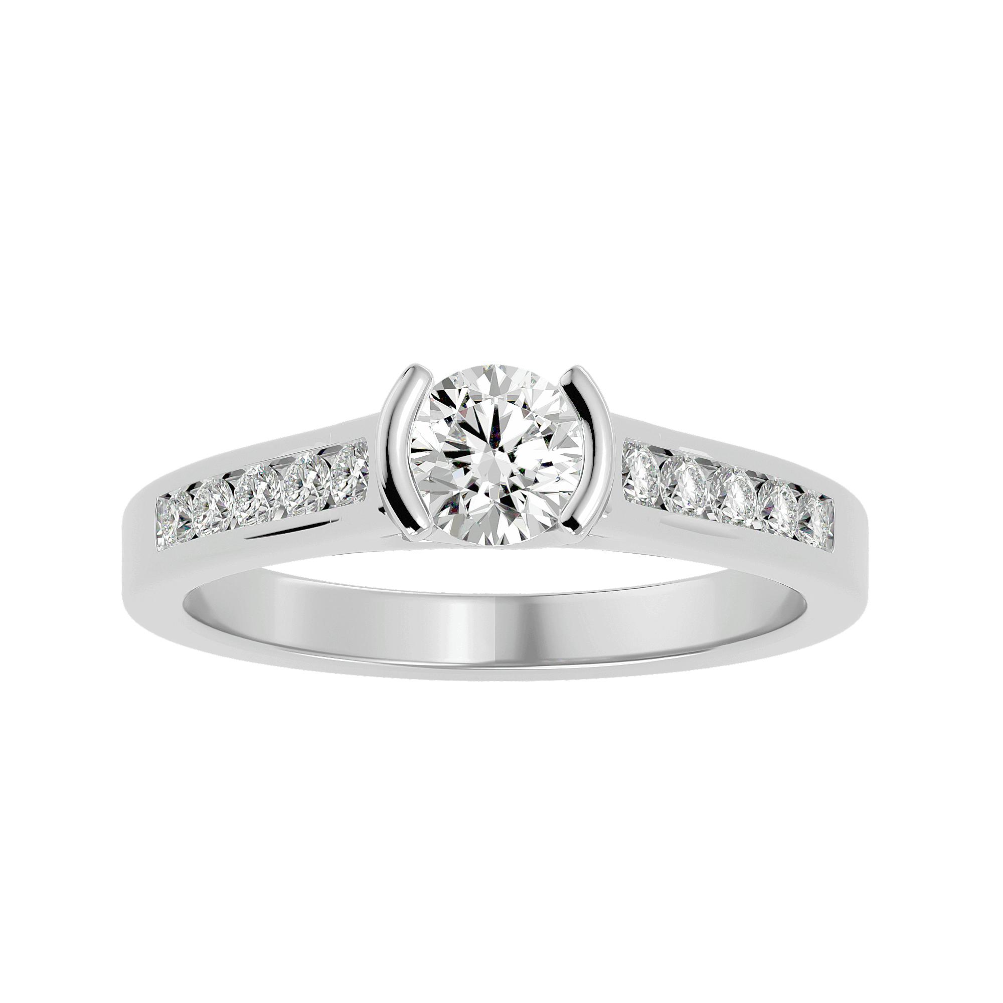 Brielle Diamond Solitaire Ring