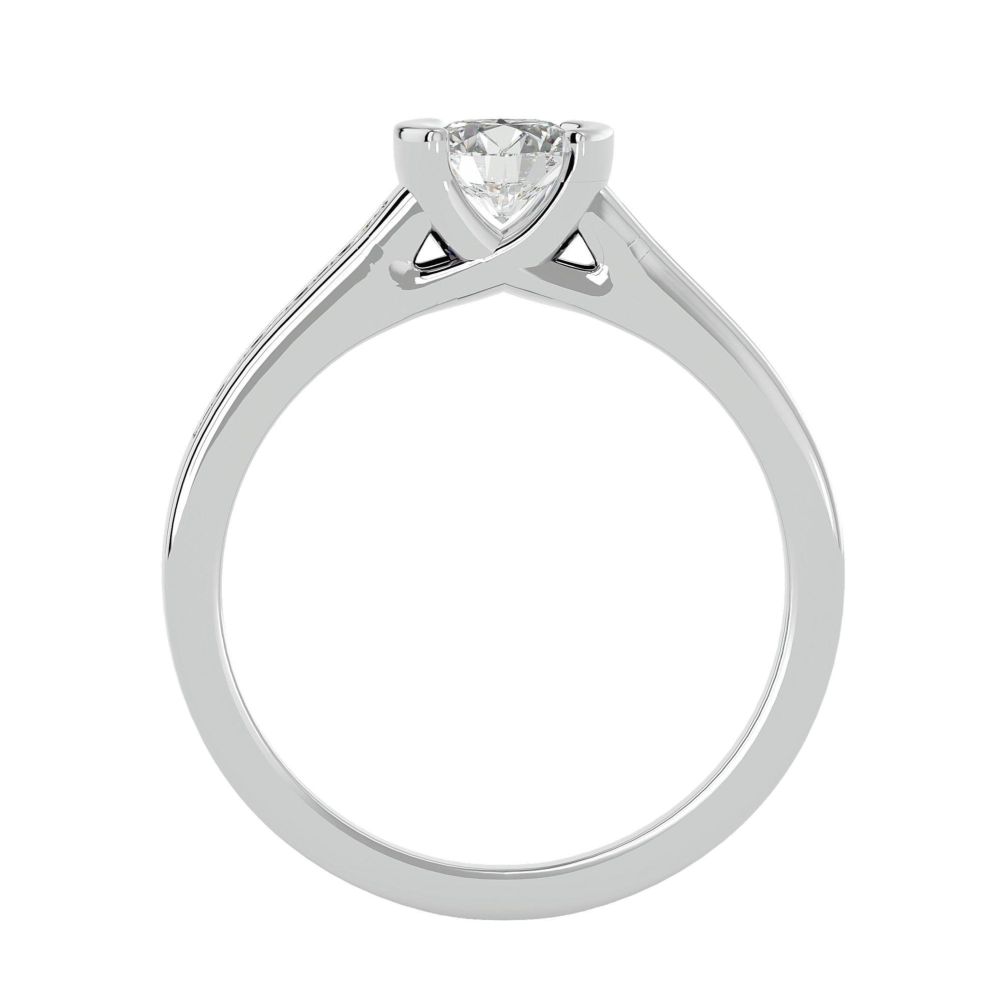 Brielle Diamond Solitaire Ring