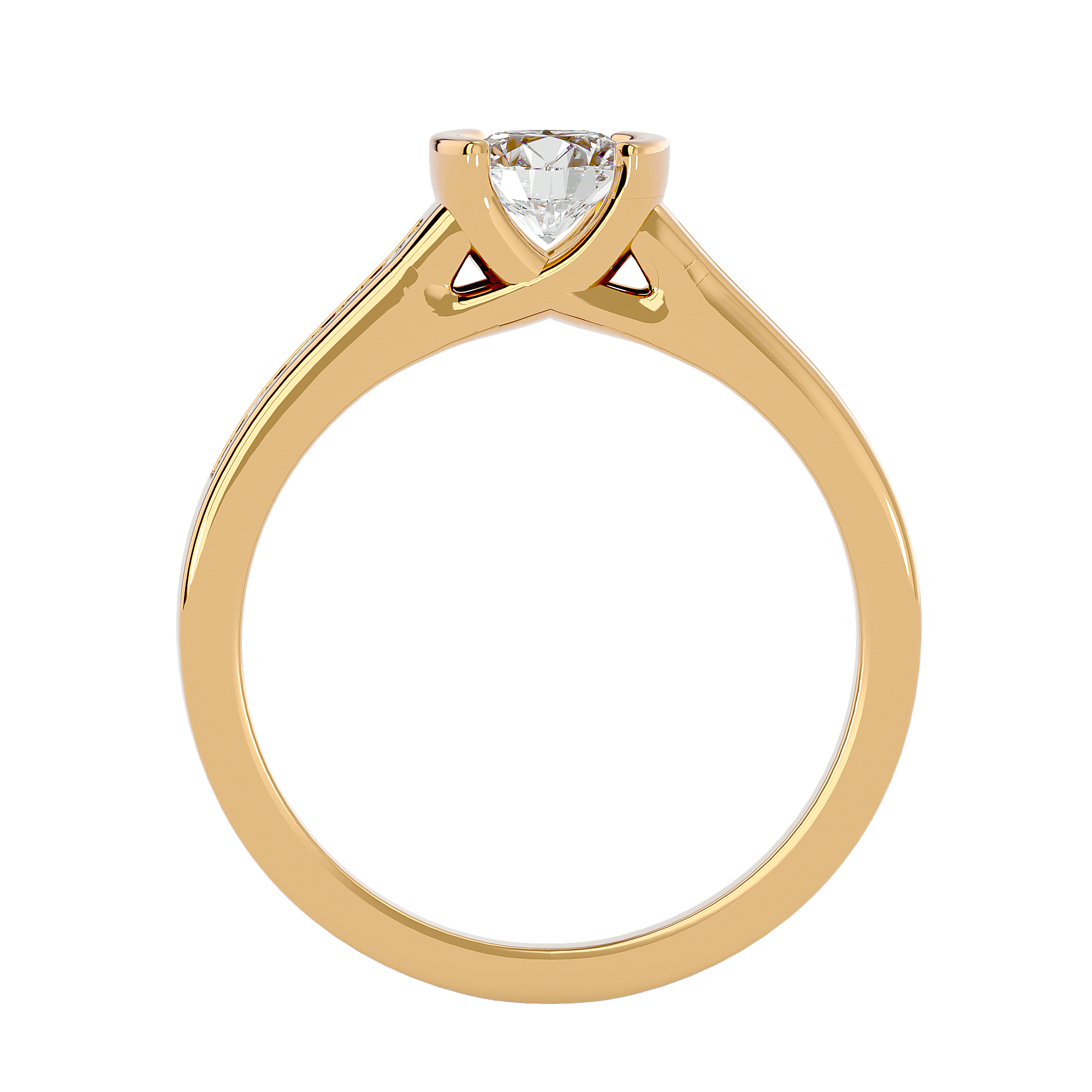 Brielle Diamond Solitaire Ring