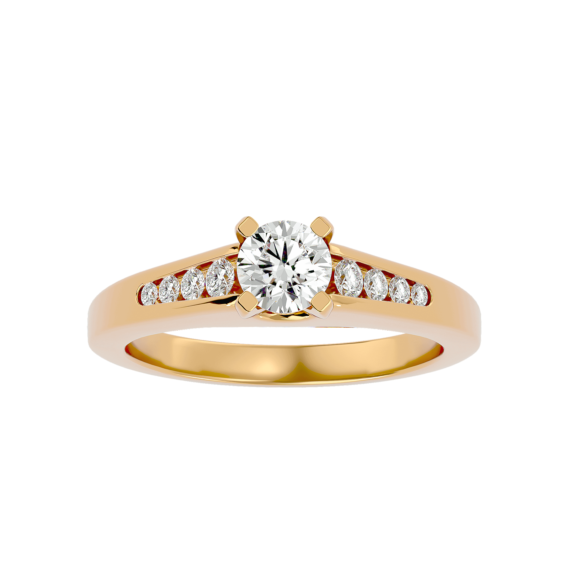 Camila Diamond Solitaire Ring