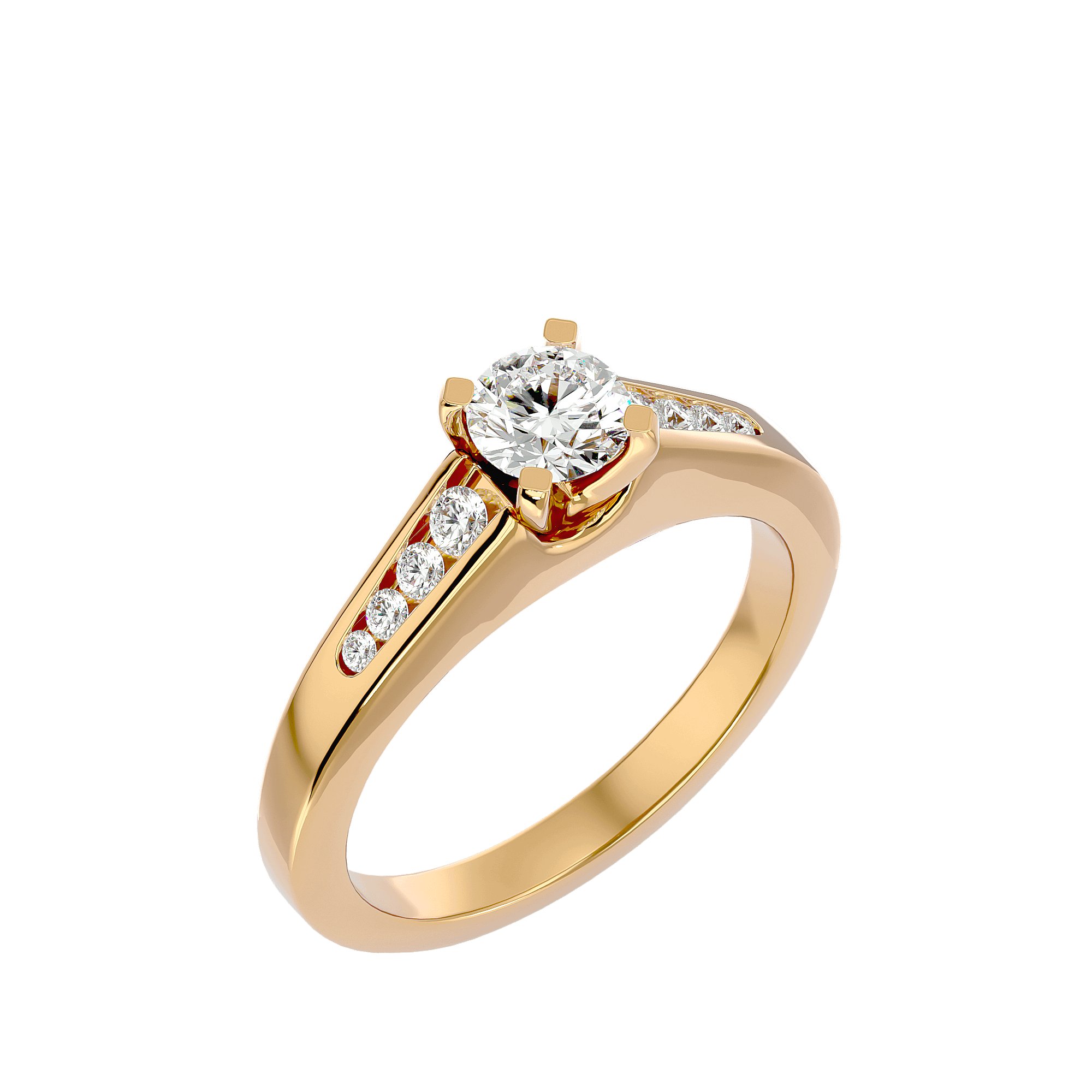 Camila Diamond Solitaire Ring