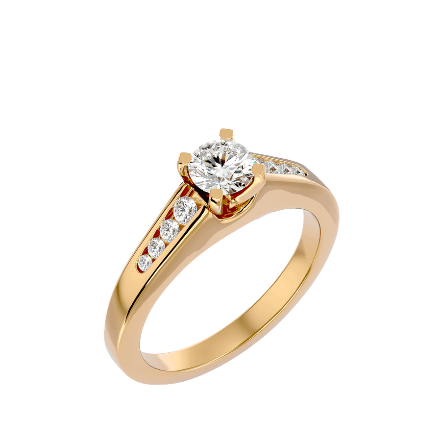 Camila Diamond Solitaire Ring
