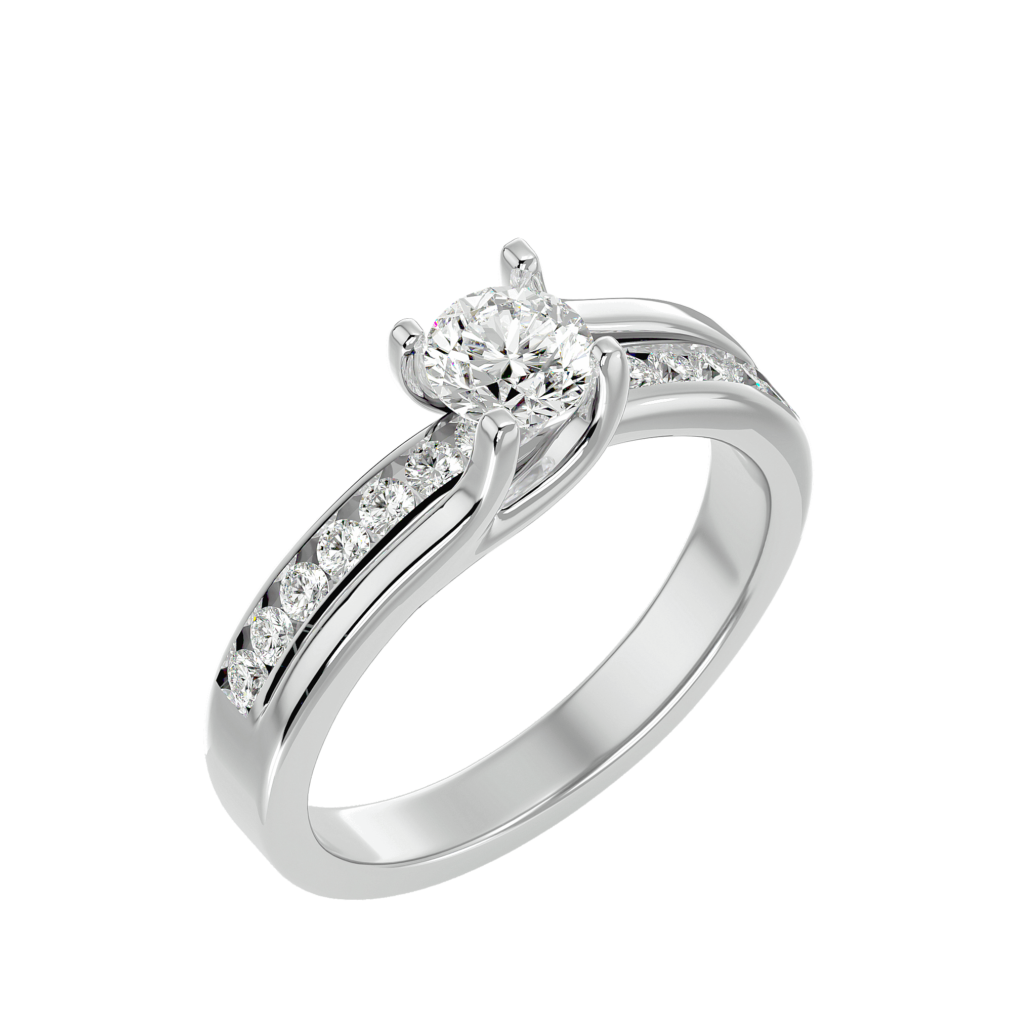 Claire Diamond Solitaire Ring