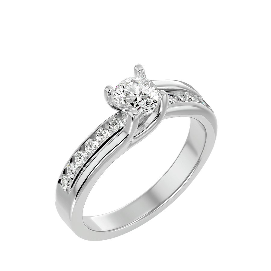 Claire Diamond Solitaire Ring