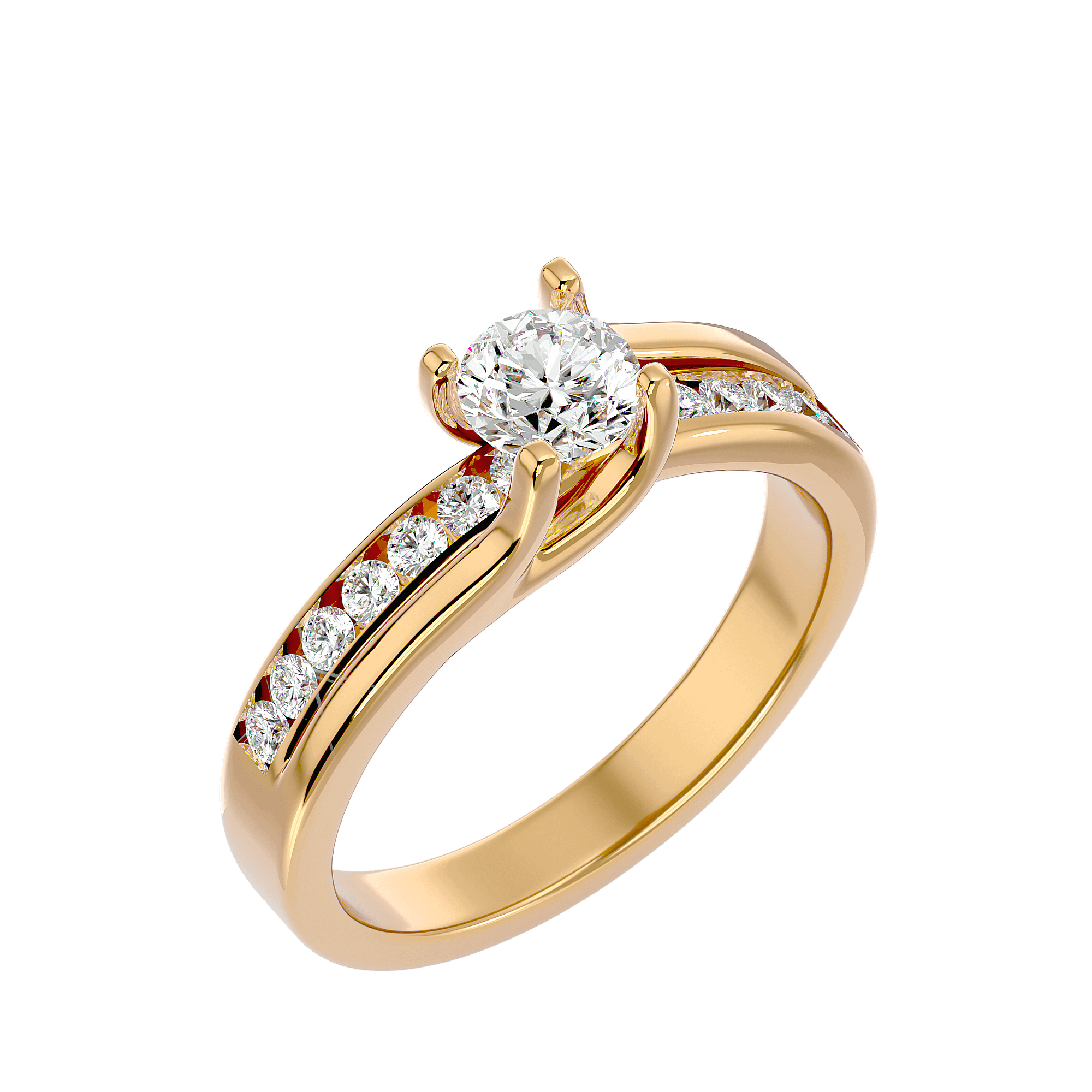 Claire Diamond Solitaire Ring