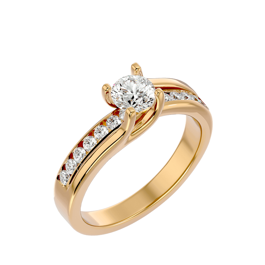 Claire Diamond Solitaire Ring