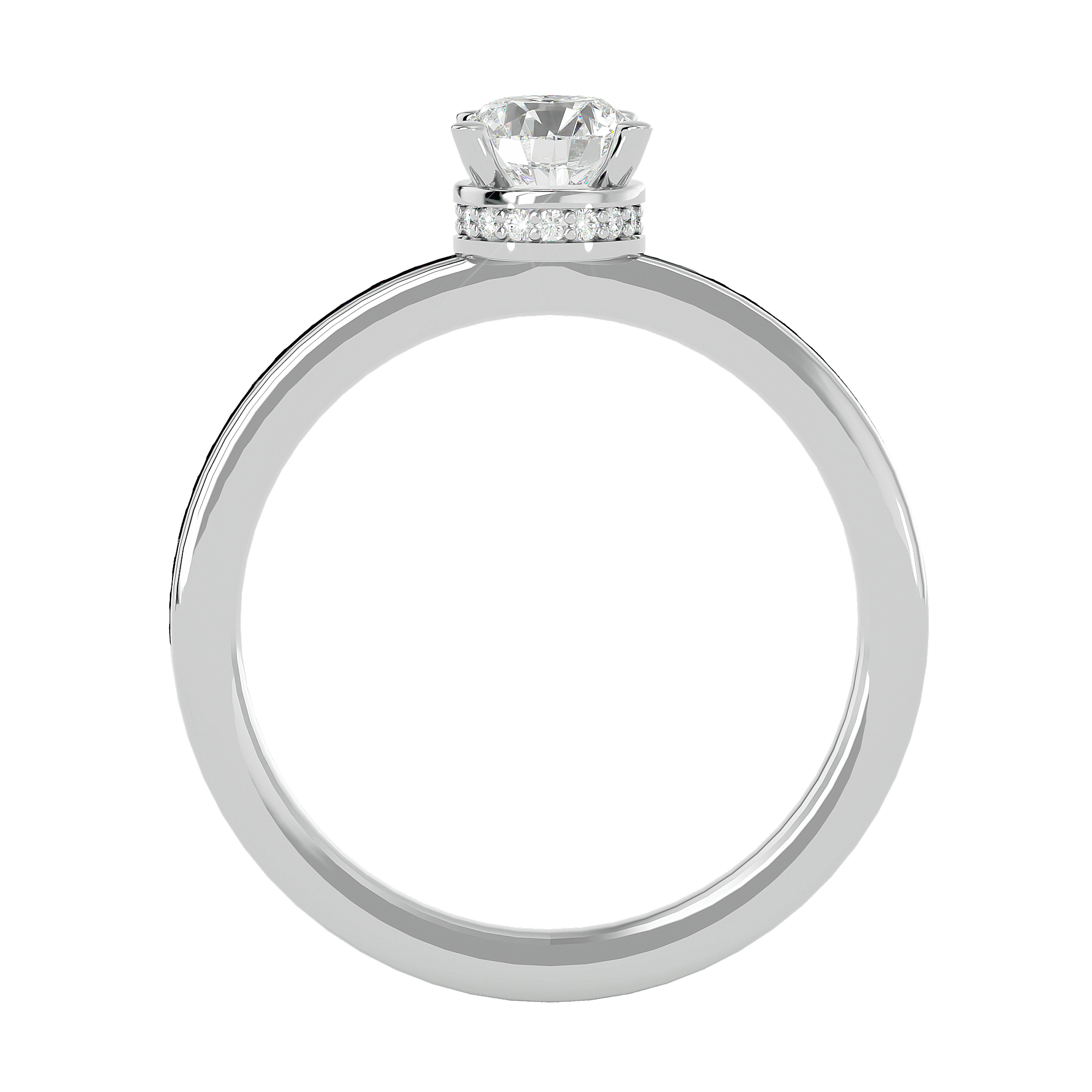 Colleen Diamond Solitaire Ring