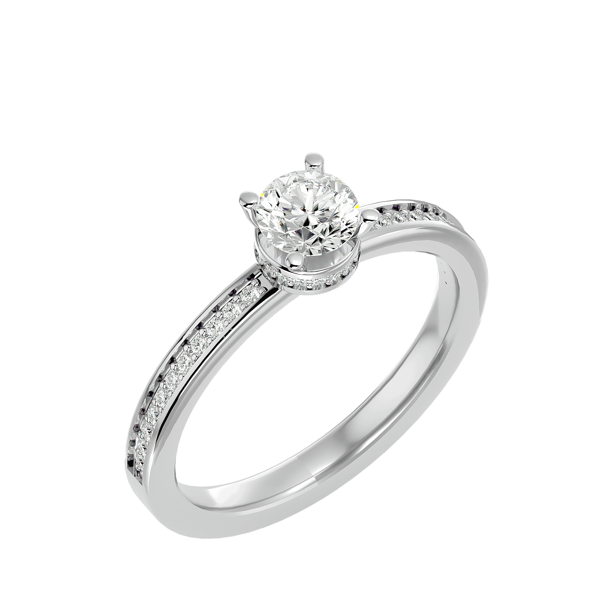 Colleen Diamond Solitaire Ring