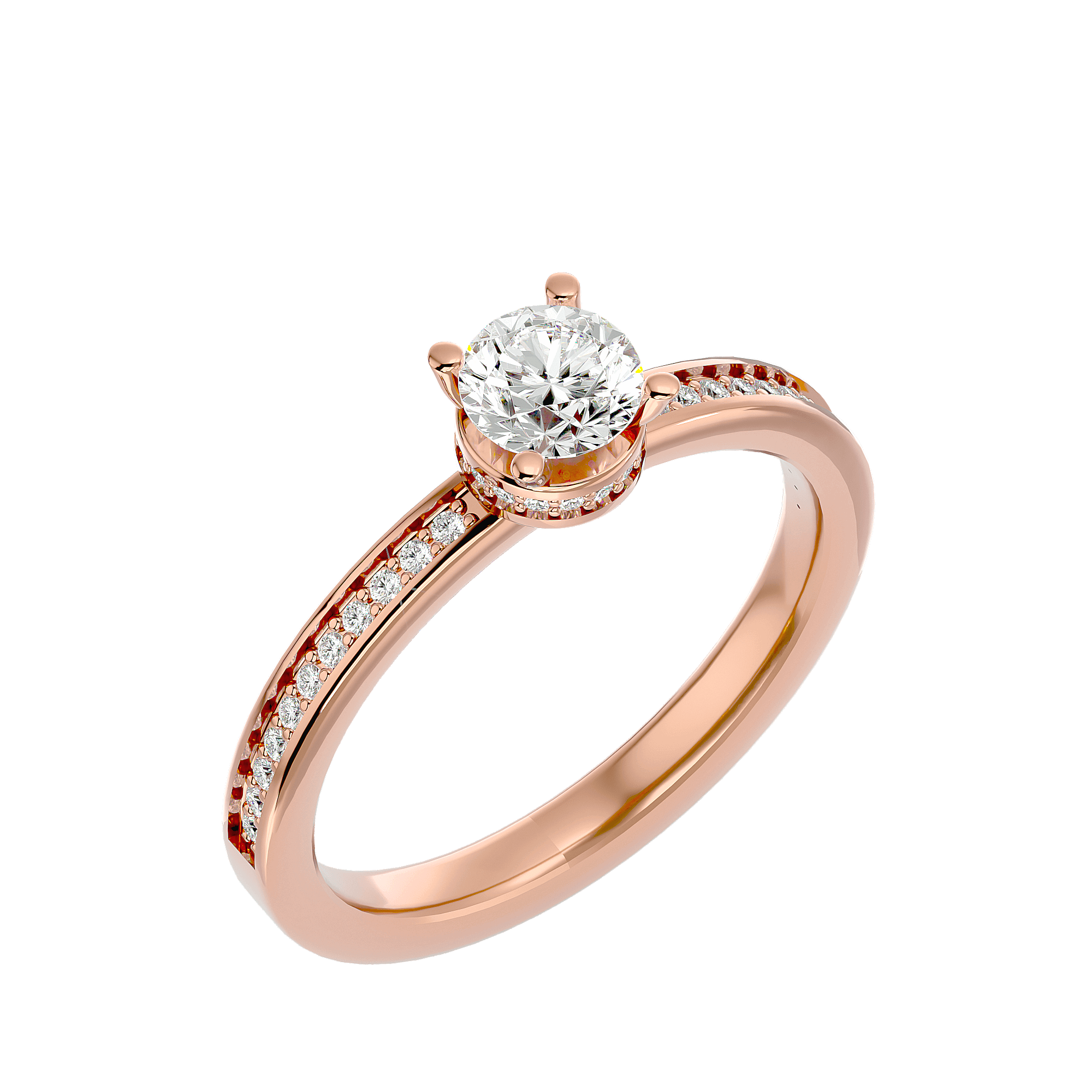 Colleen Diamond Solitaire Ring