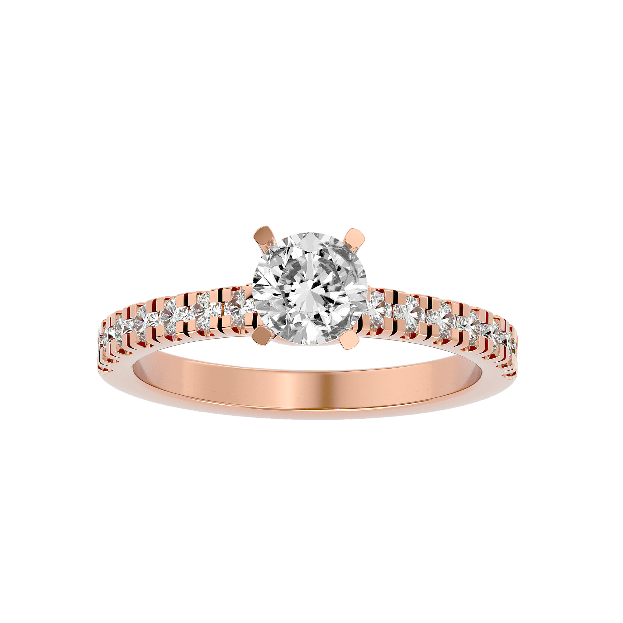 Cora Diamond Solitaire Ring