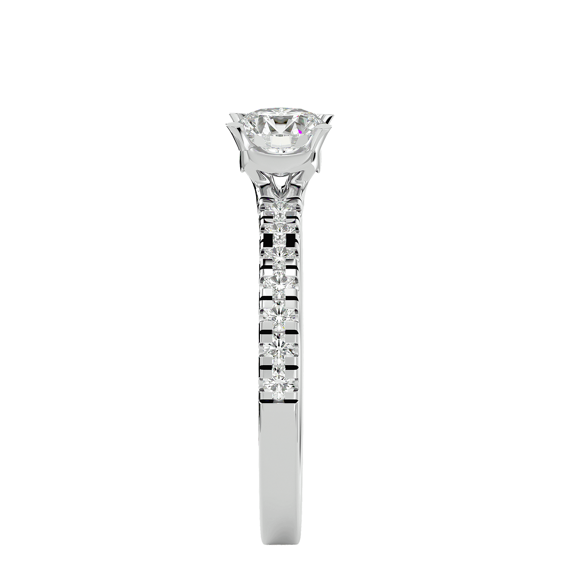 Cora Diamond Solitaire Ring