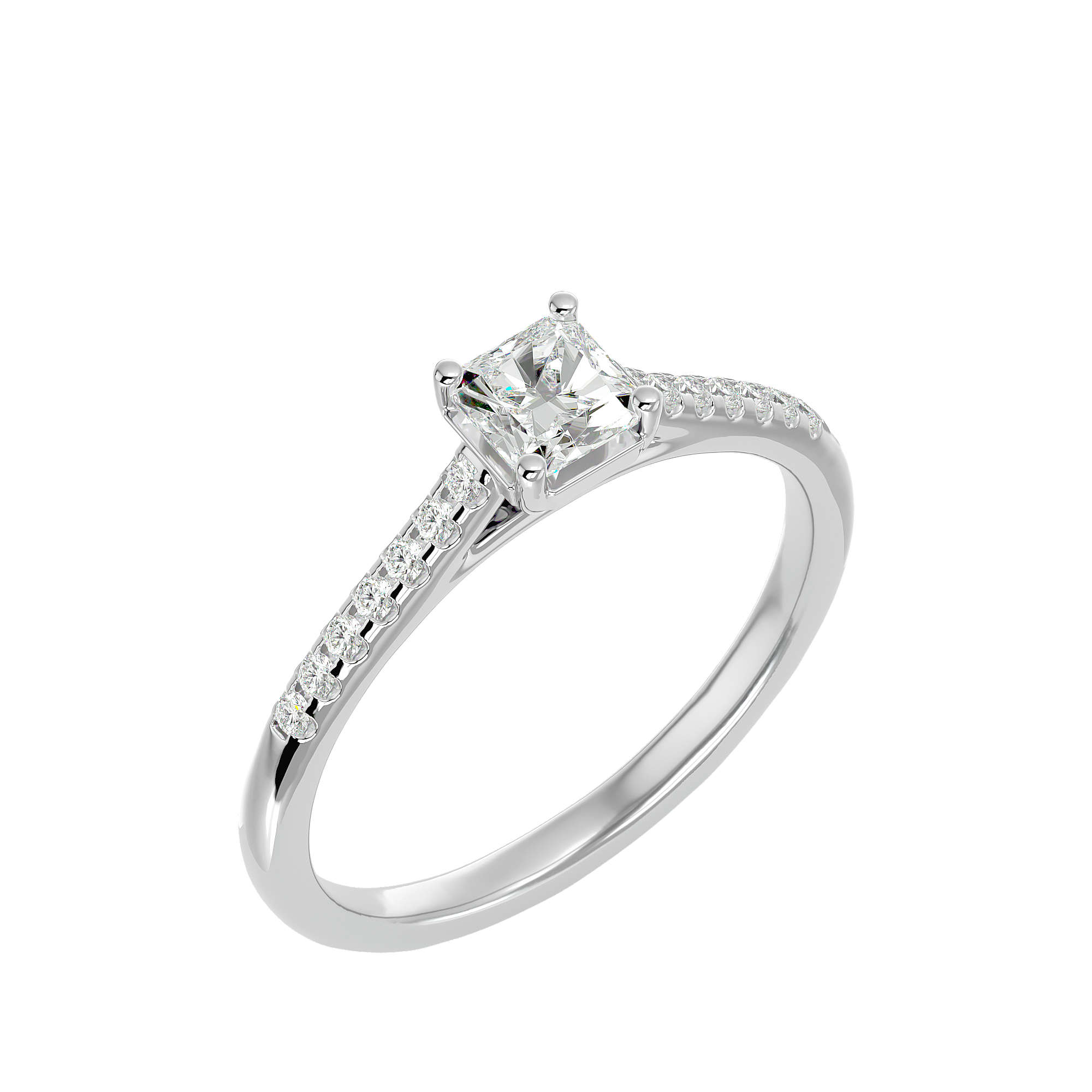 Graham Diamond Solitaire Ring