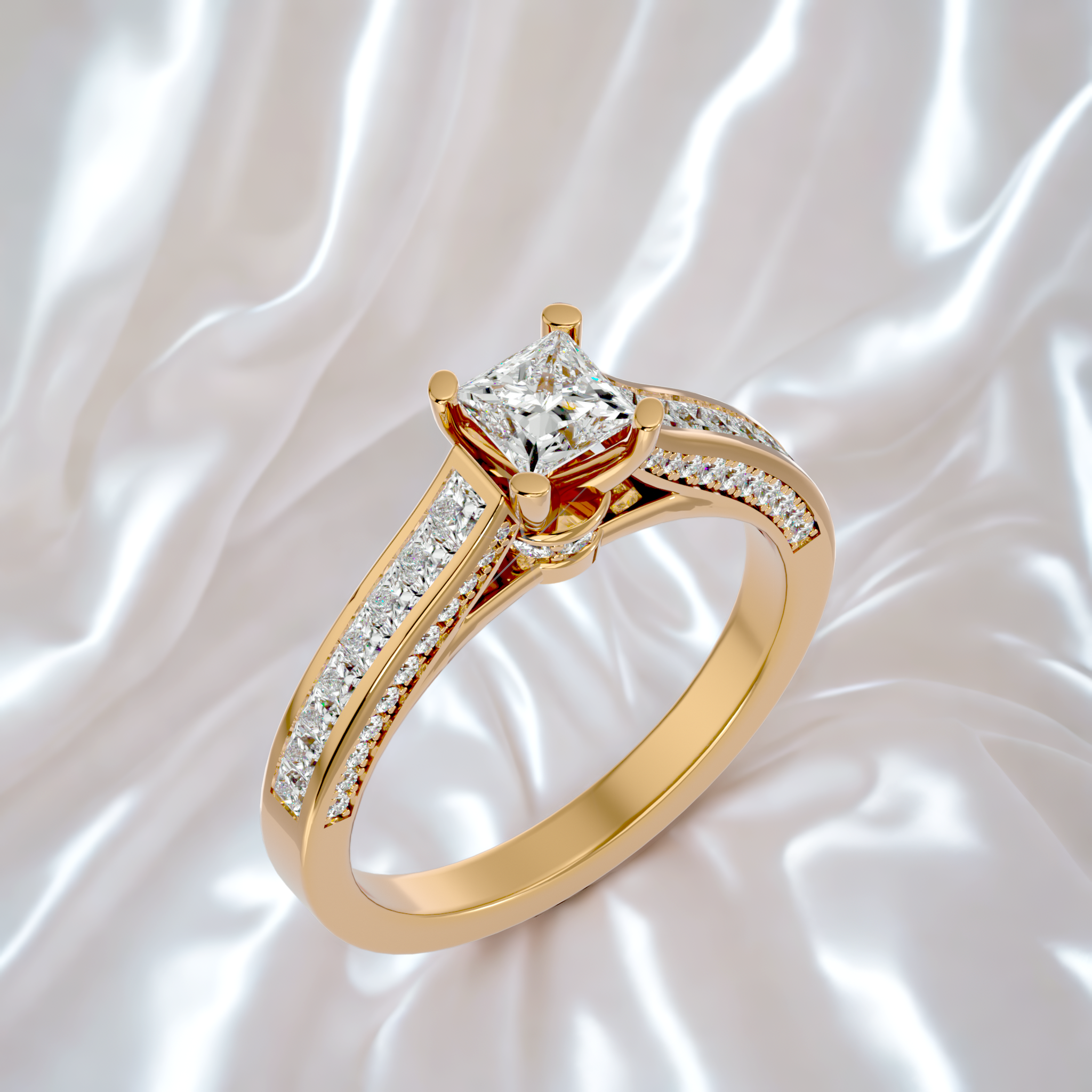 Jaylee Diamond Solitaire Ring