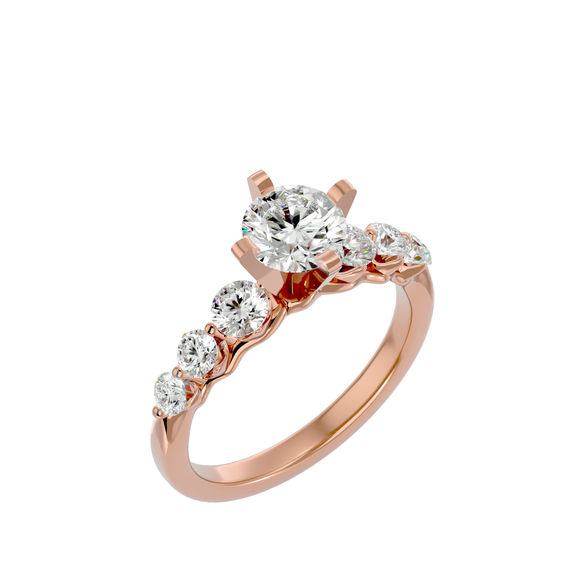 Alisha Diamond Solitaire Ring