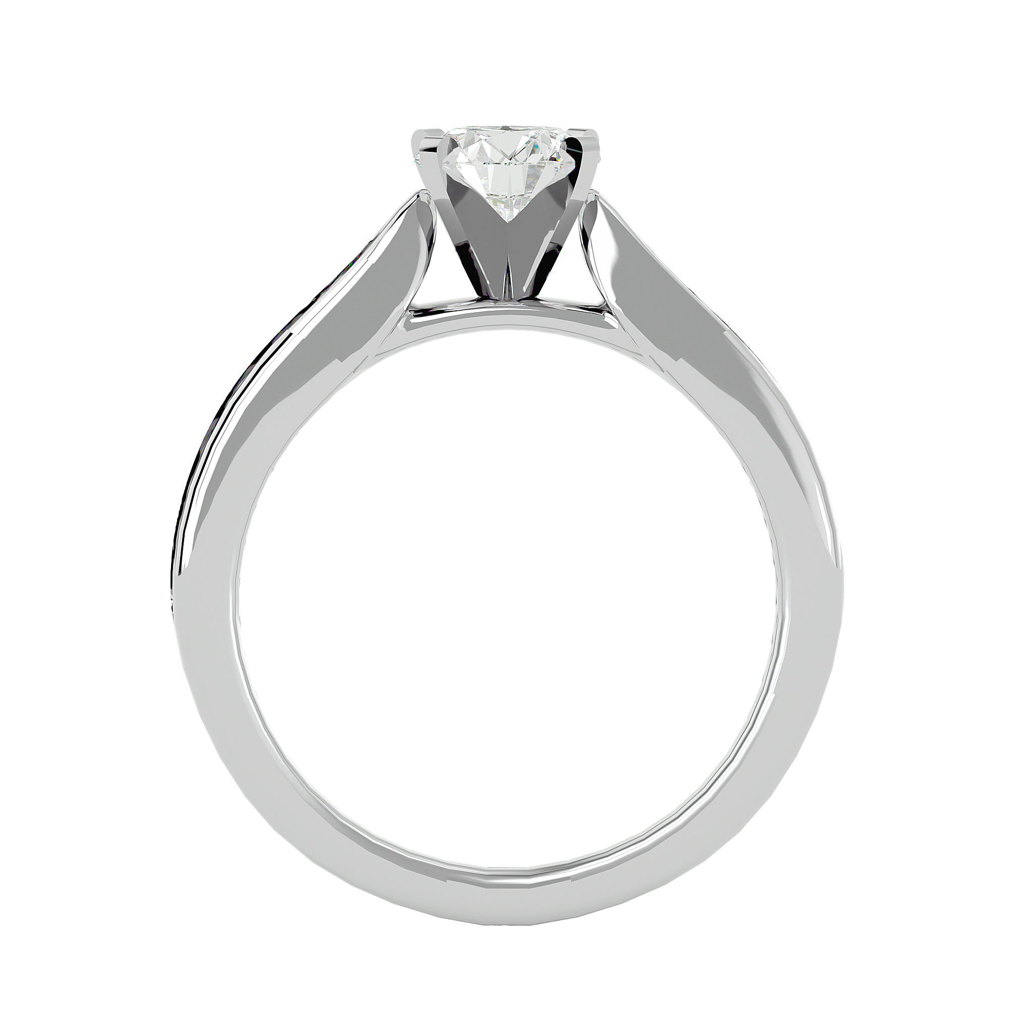 Maximillian Diamond Solitaire Ring