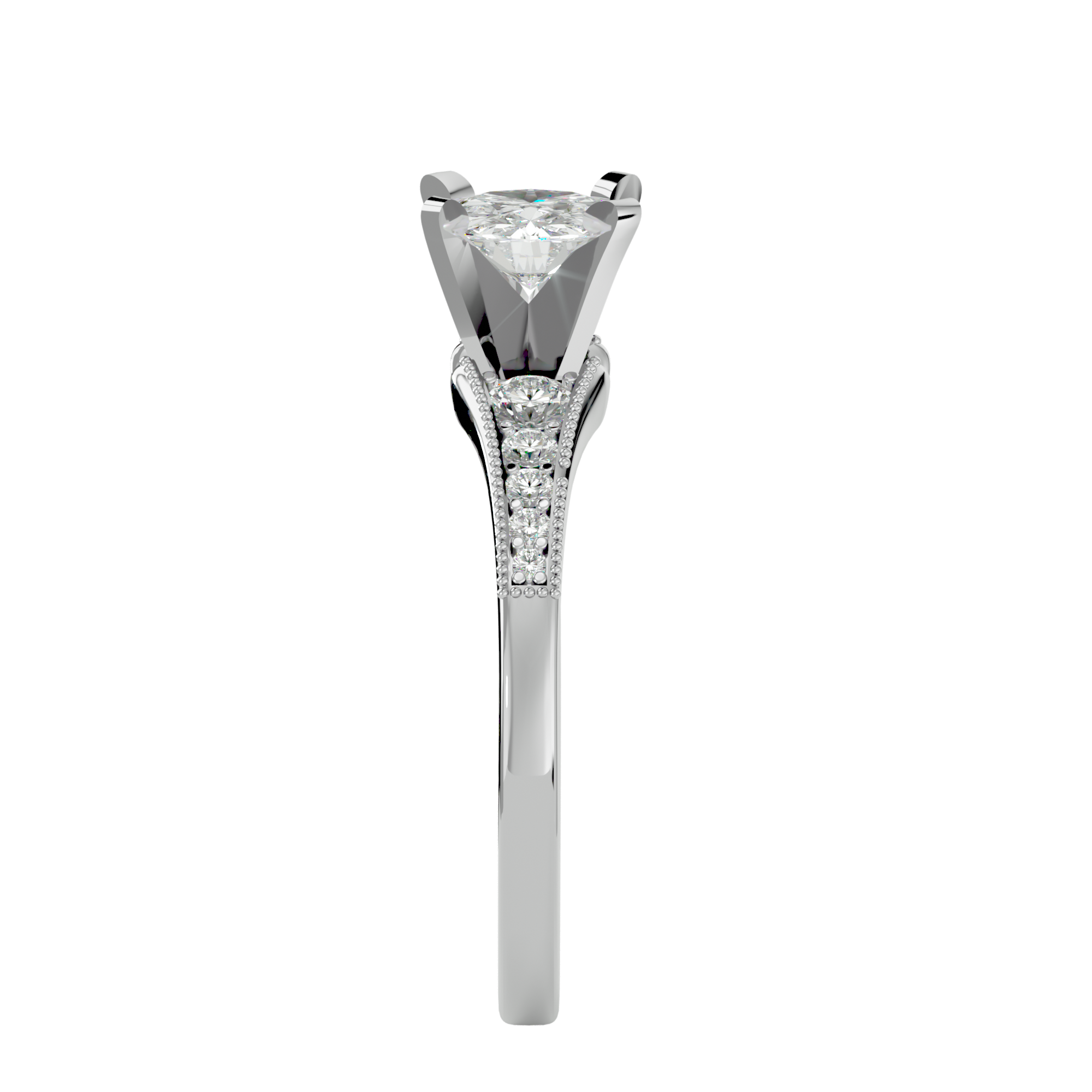 Inara Diamond Solitaire Ring