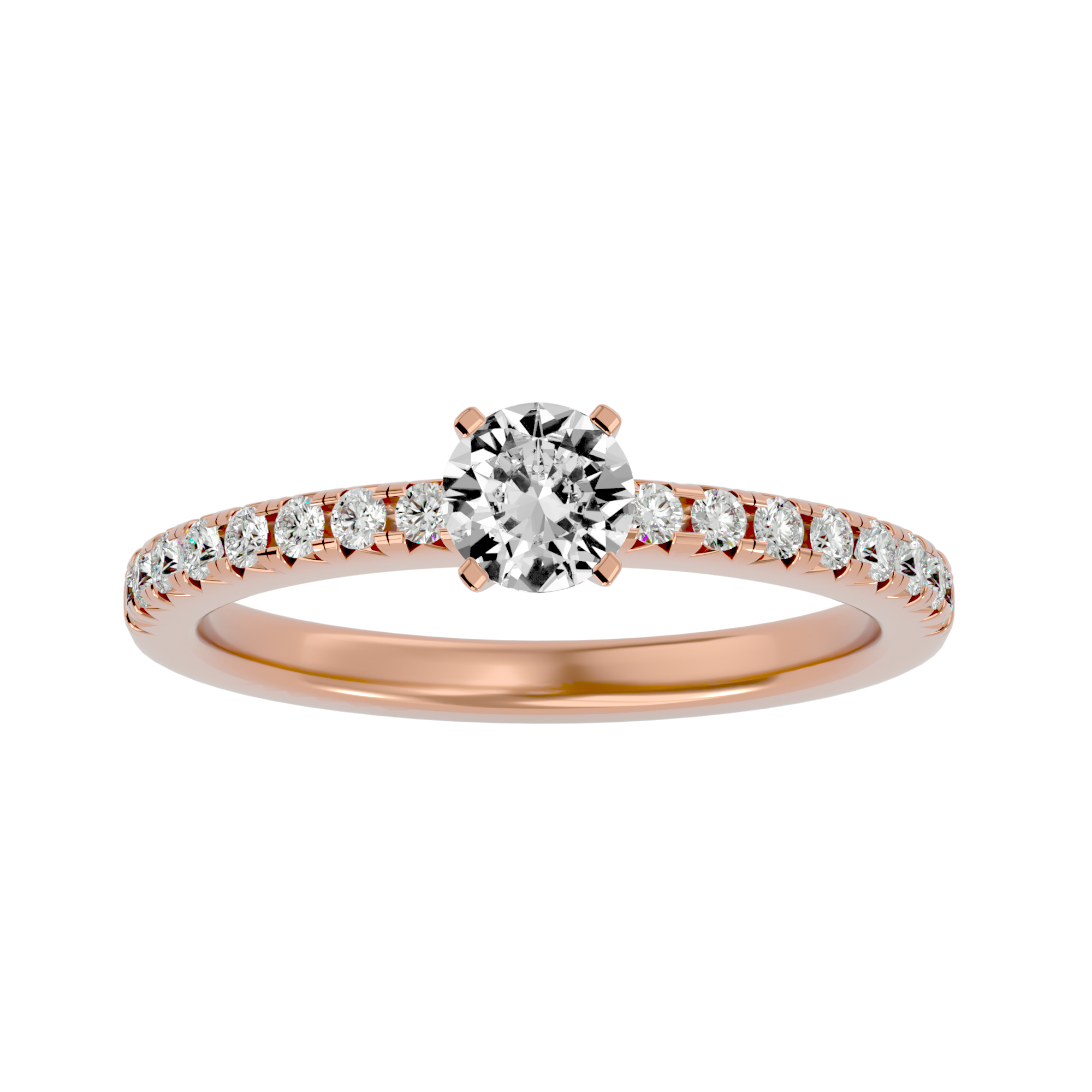 Amaris Diamond Solitaire Ring