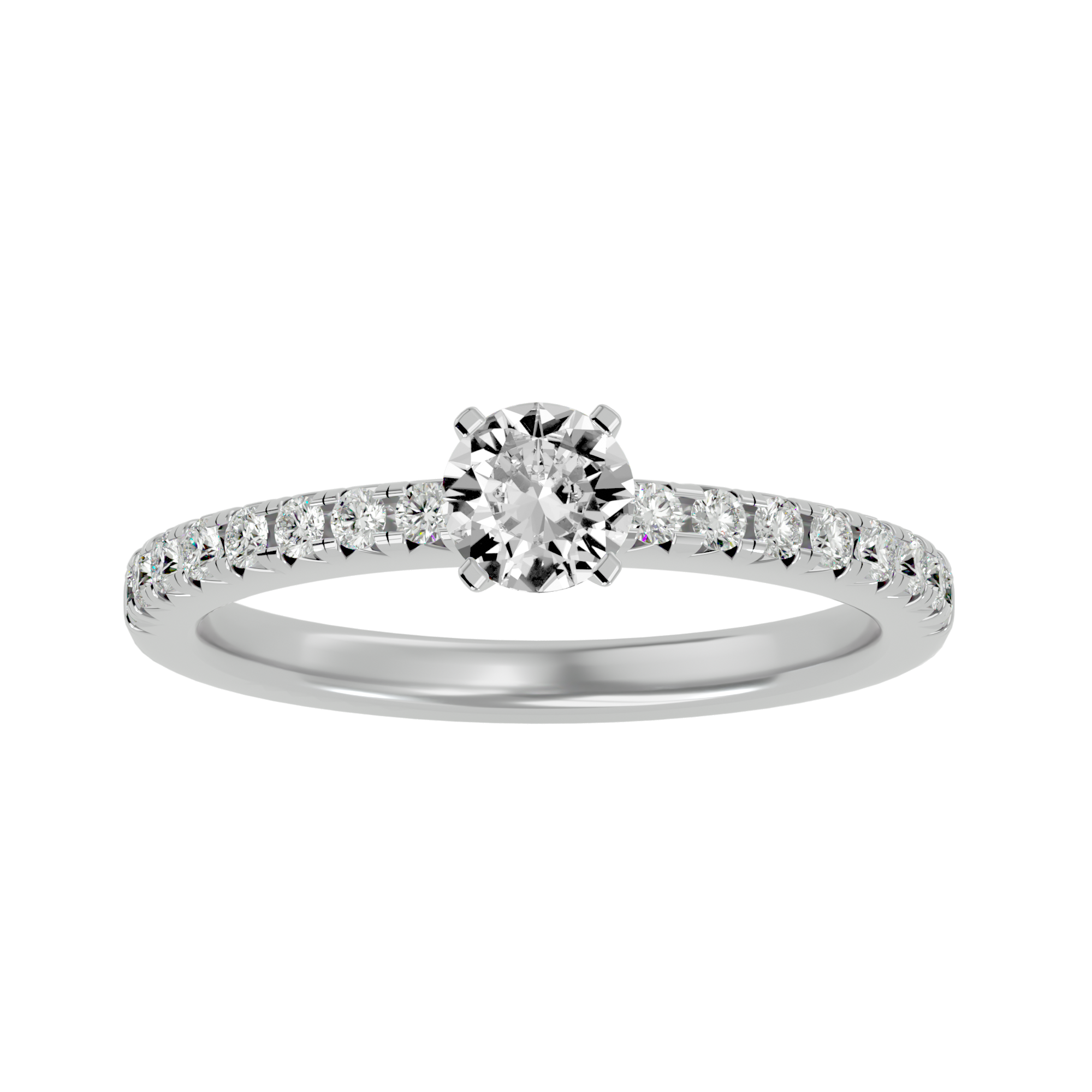 Amaris Diamond Solitaire Ring