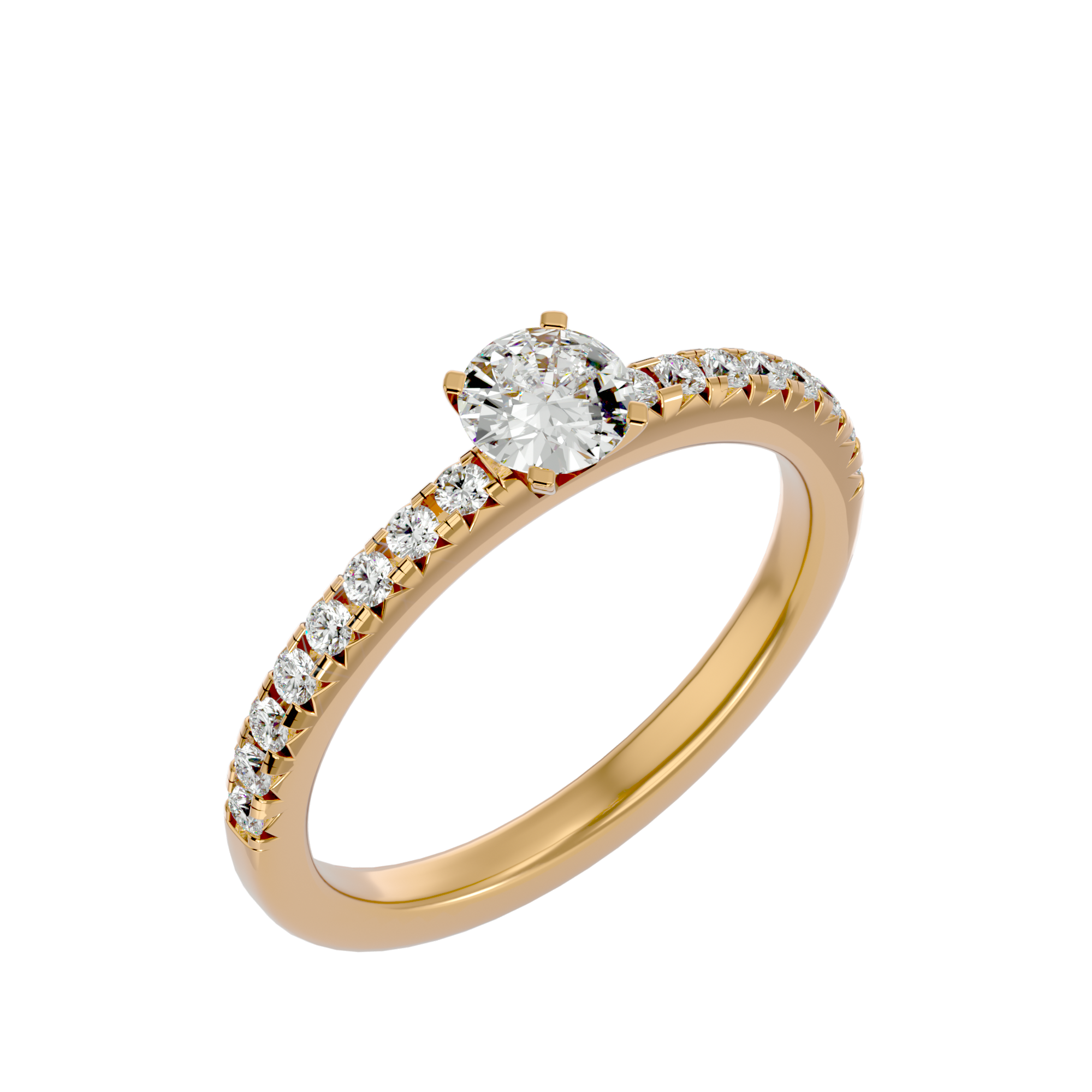 Amaris Diamond Solitaire Ring