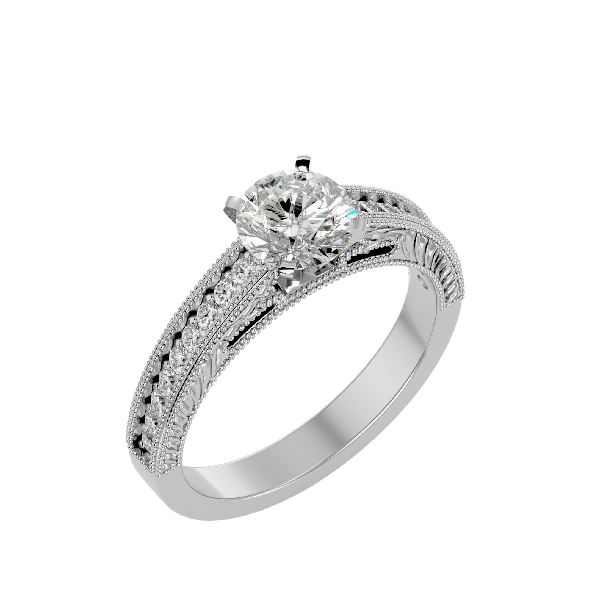 Wonder Diamond Solitaire Ring