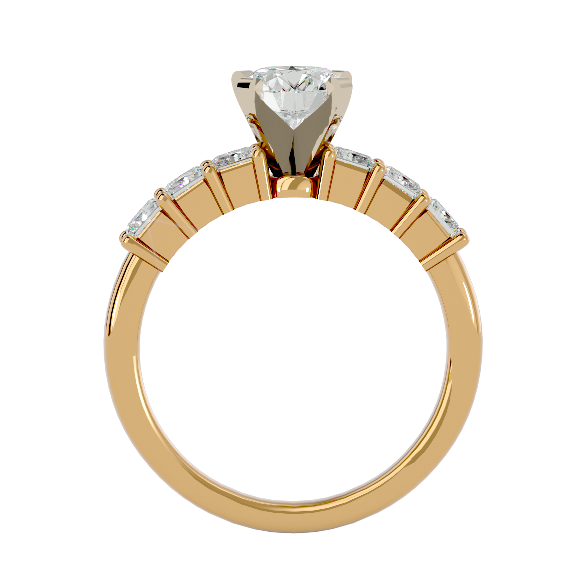 Bella Lab Grown Diamond Solitaire Ring