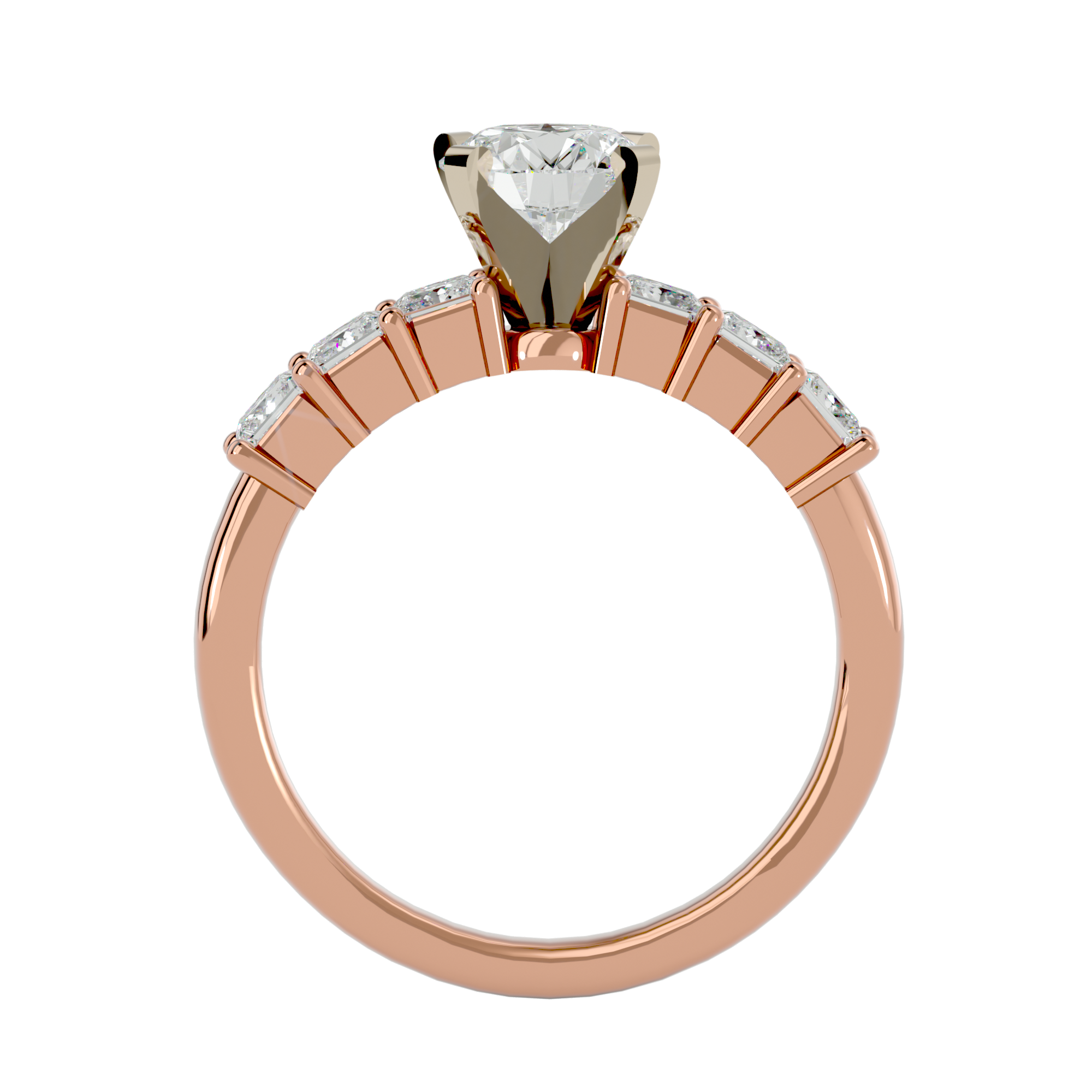 Bella Lab Grown Diamond Solitaire Ring