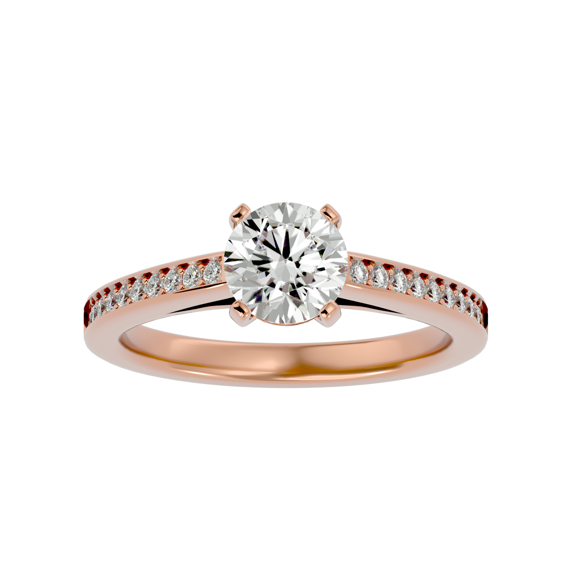 Nora Diamond Solitaire Ring