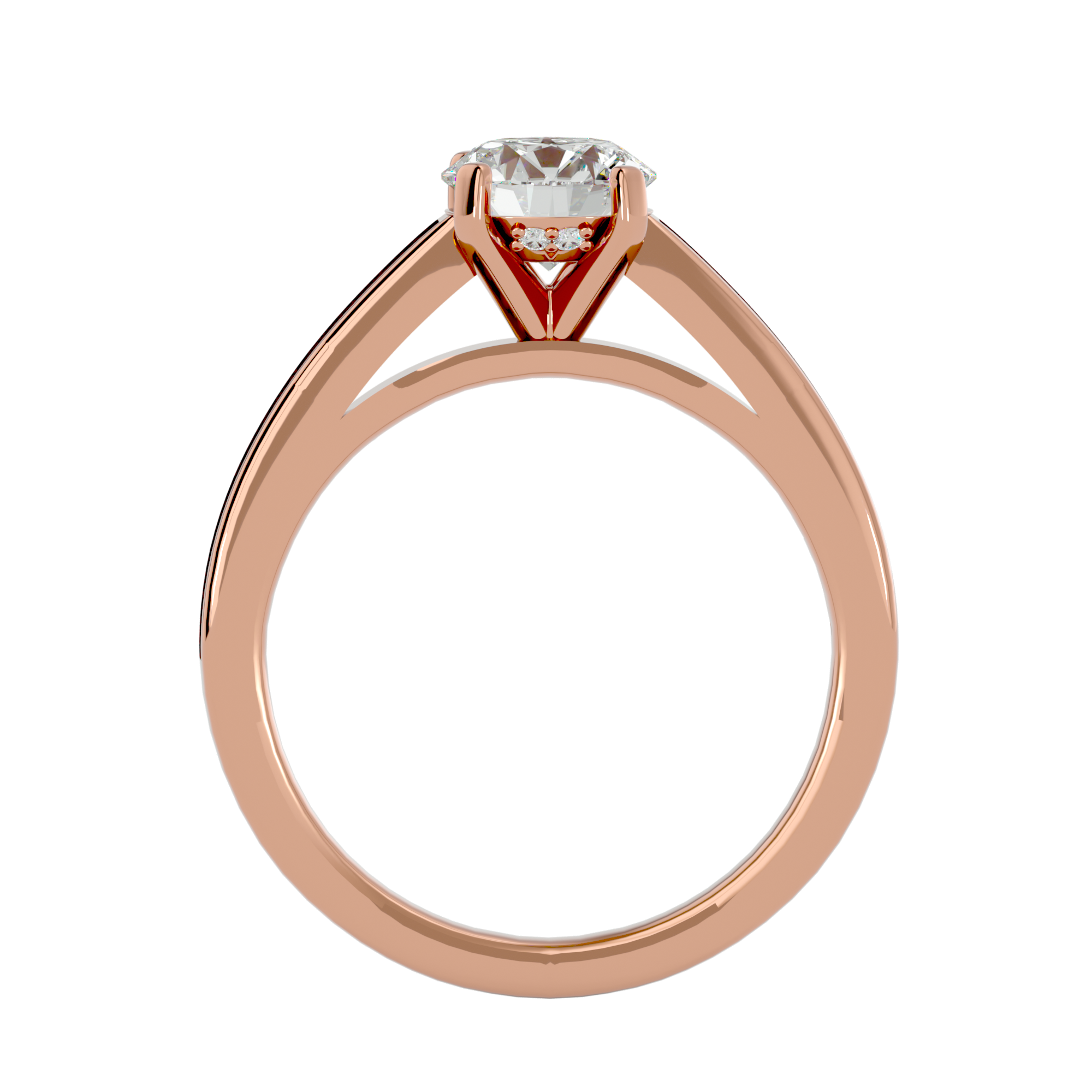 Nora Diamond Solitaire Ring