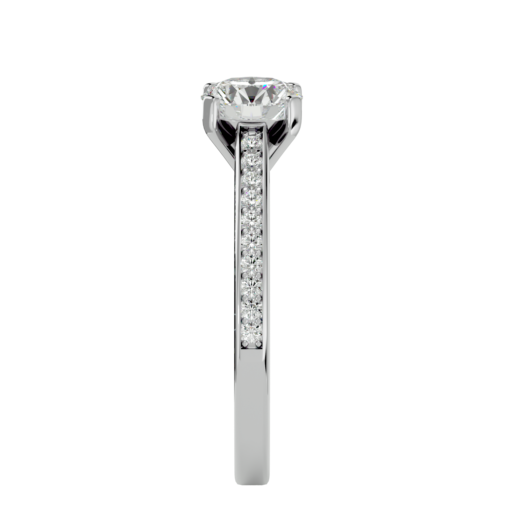 Nora Diamond Solitaire Ring