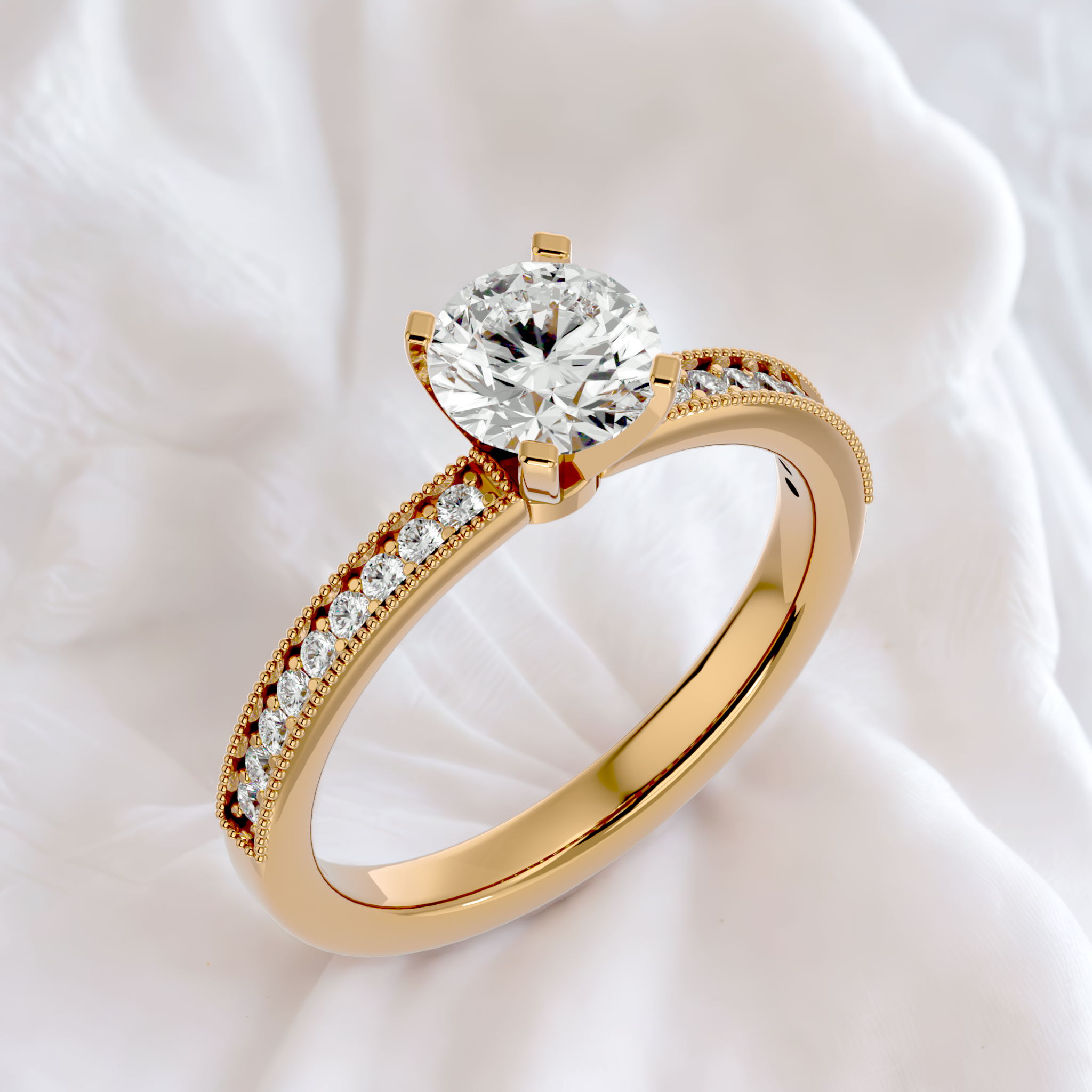 Annalee Diamond Solitaire Ring