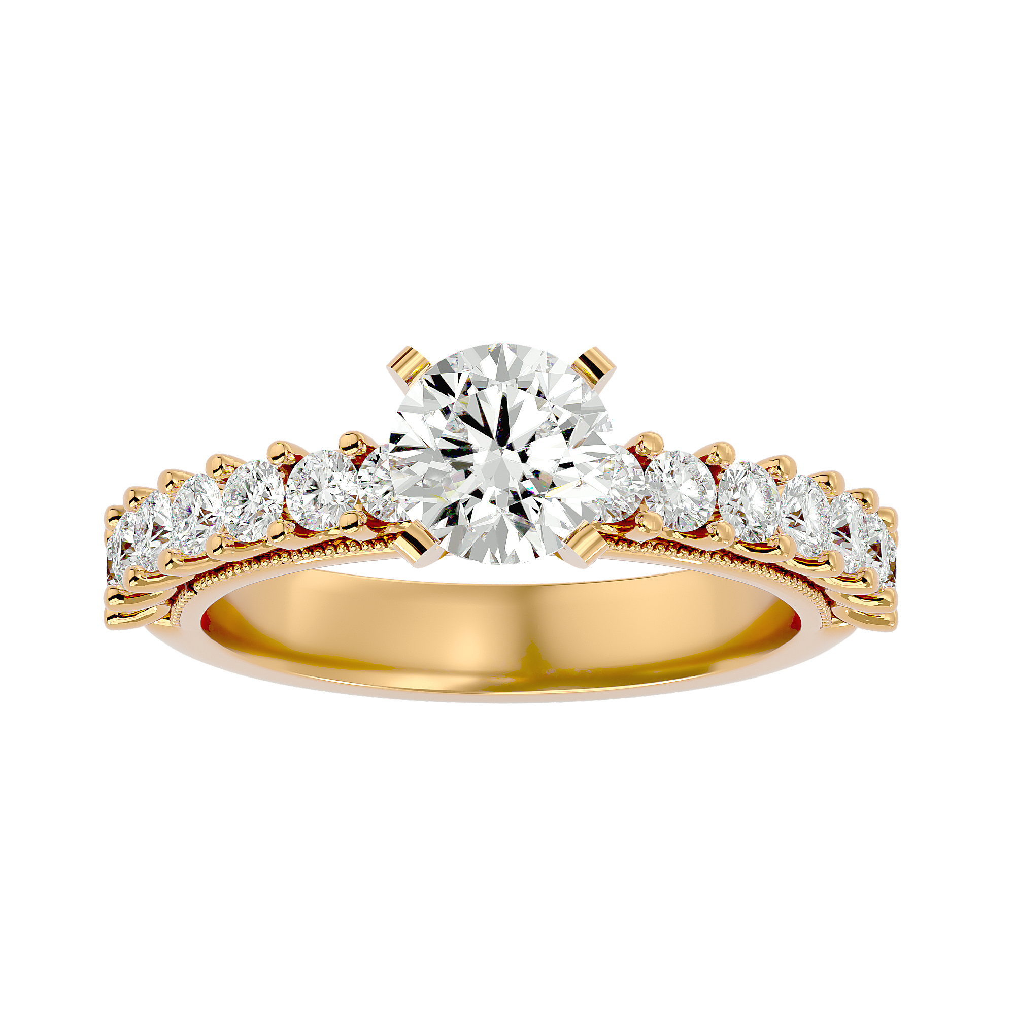 Allison Diamond Solitaire Ring