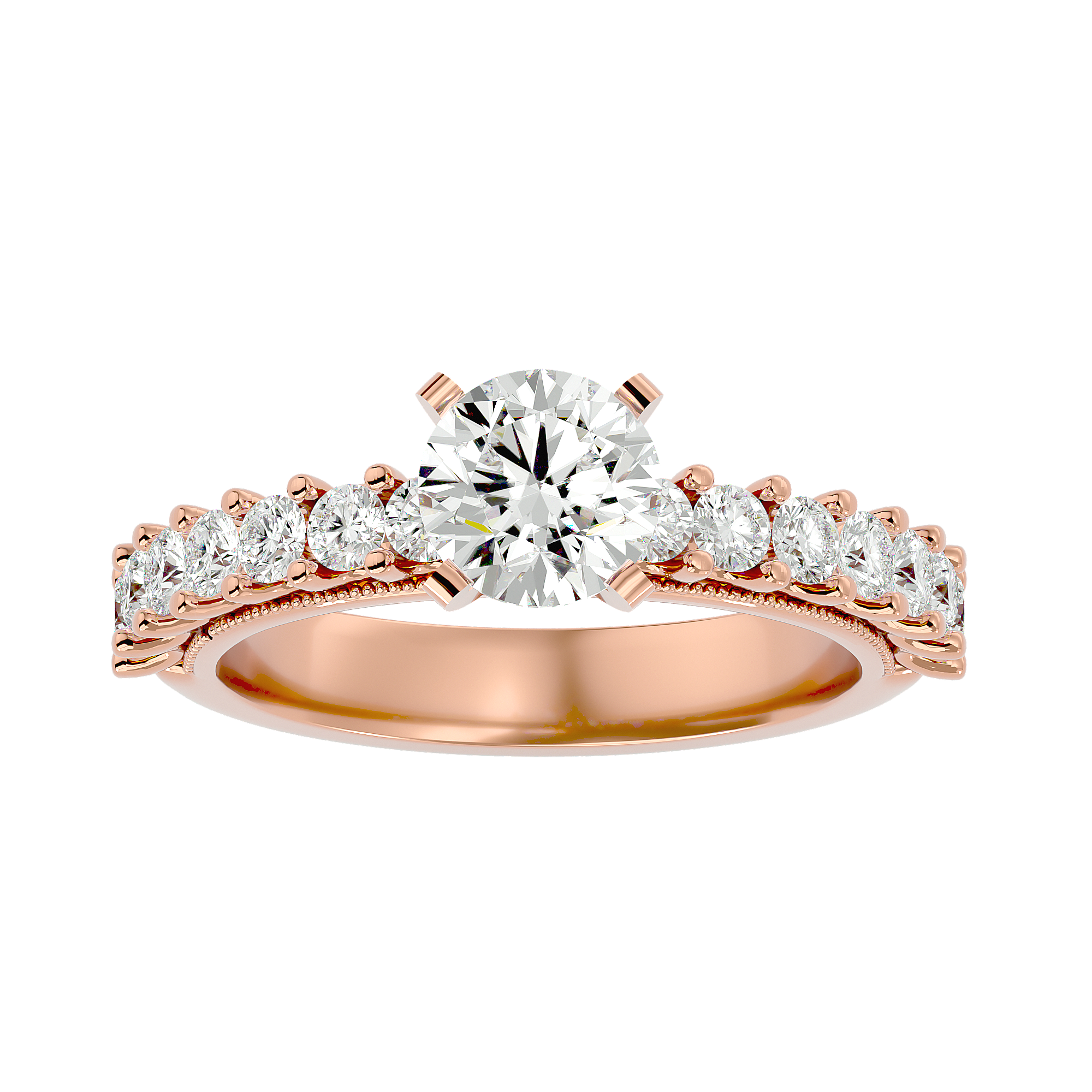 Allison Diamond Solitaire Ring