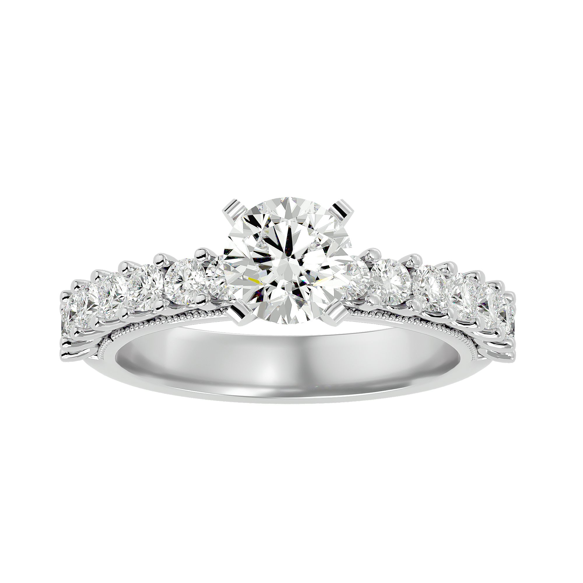 Allison Diamond Solitaire Ring