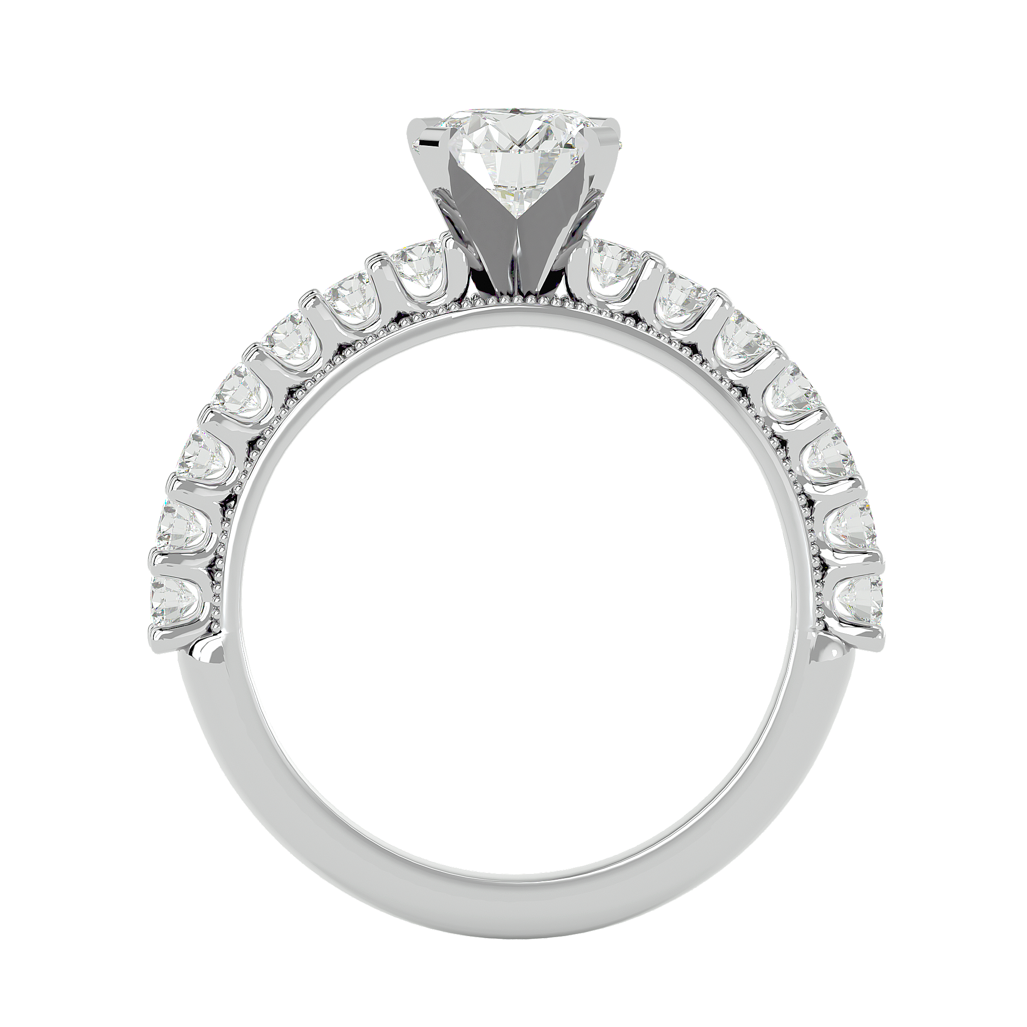 Allison Diamond Solitaire Ring