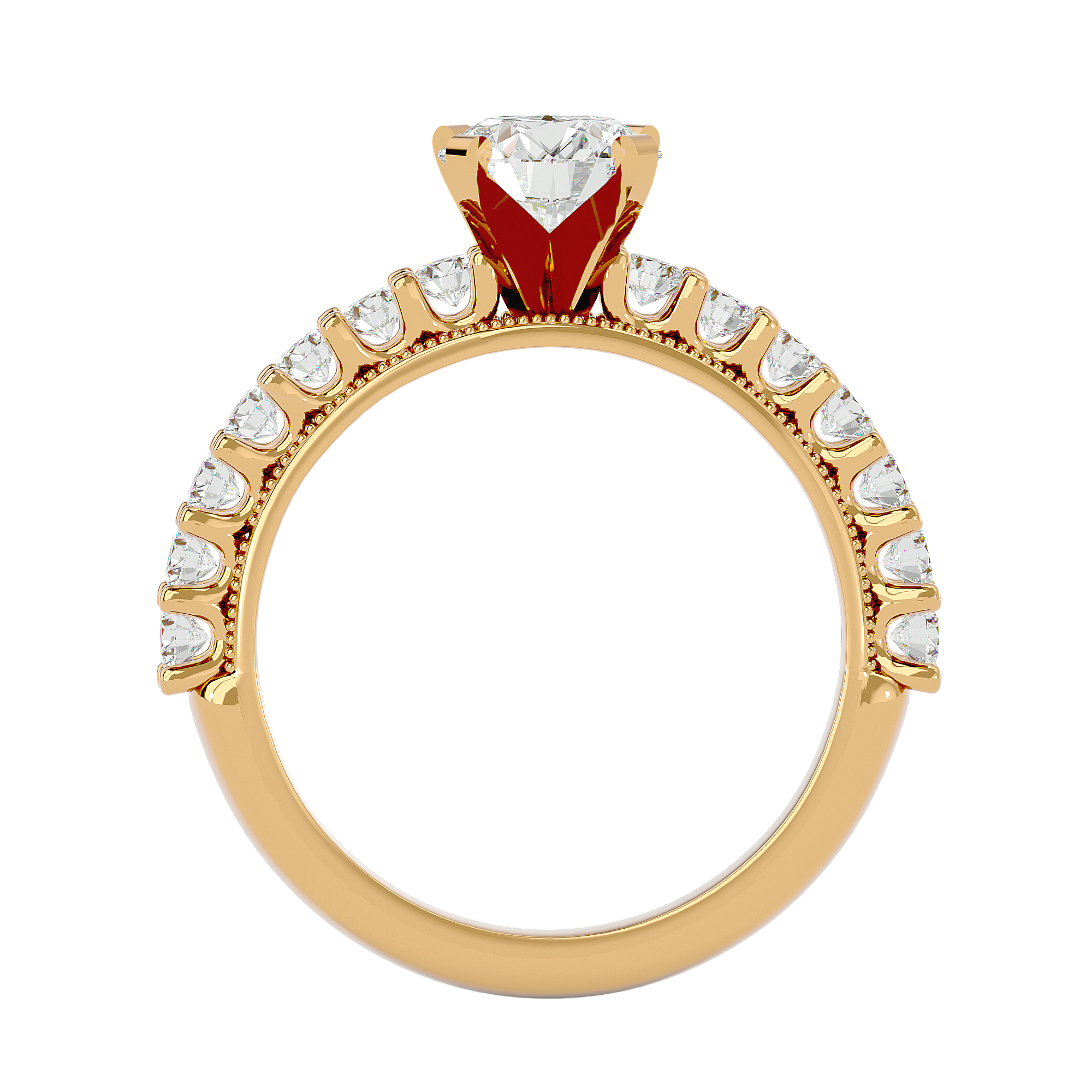 Allison Diamond Solitaire Ring