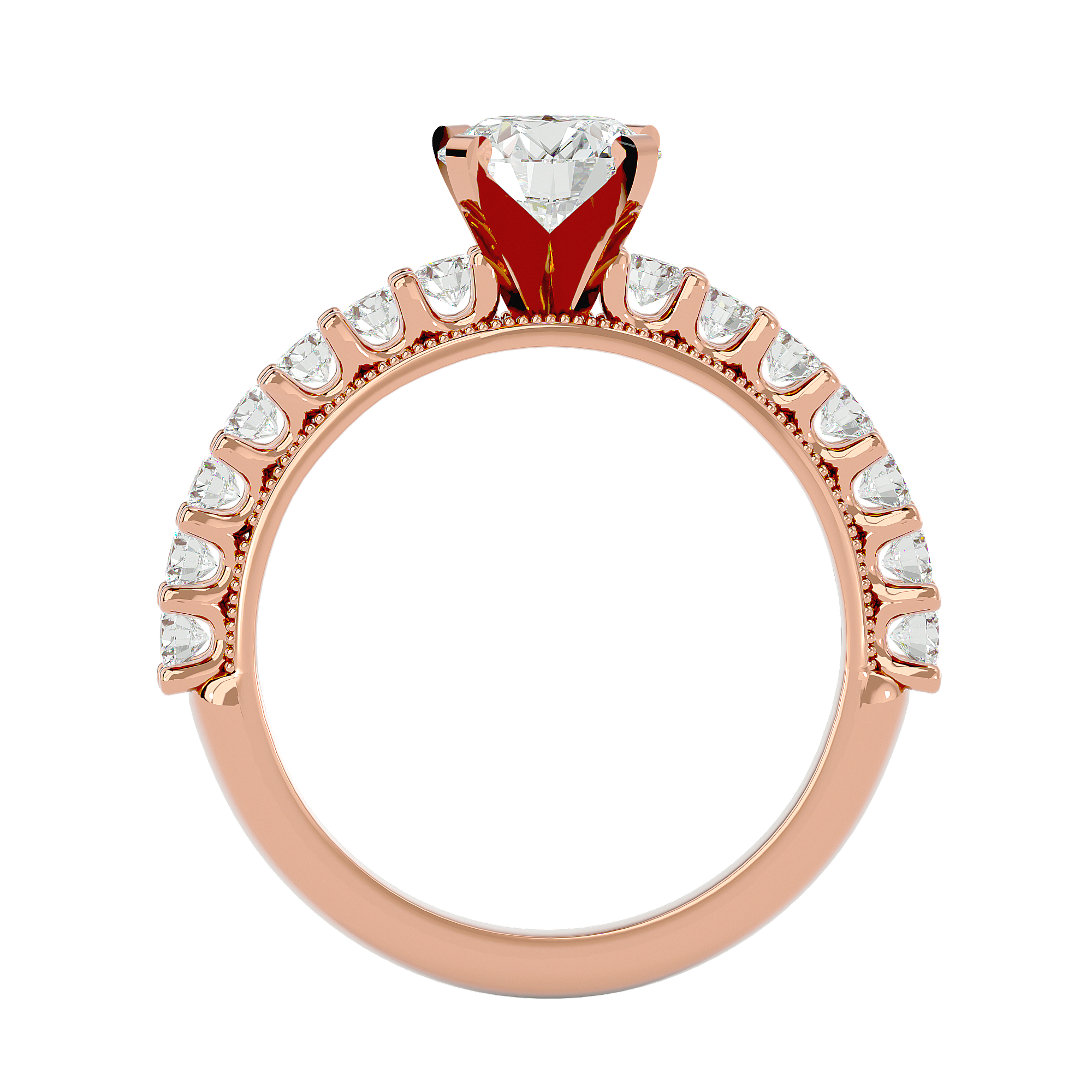 Allison Diamond Solitaire Ring