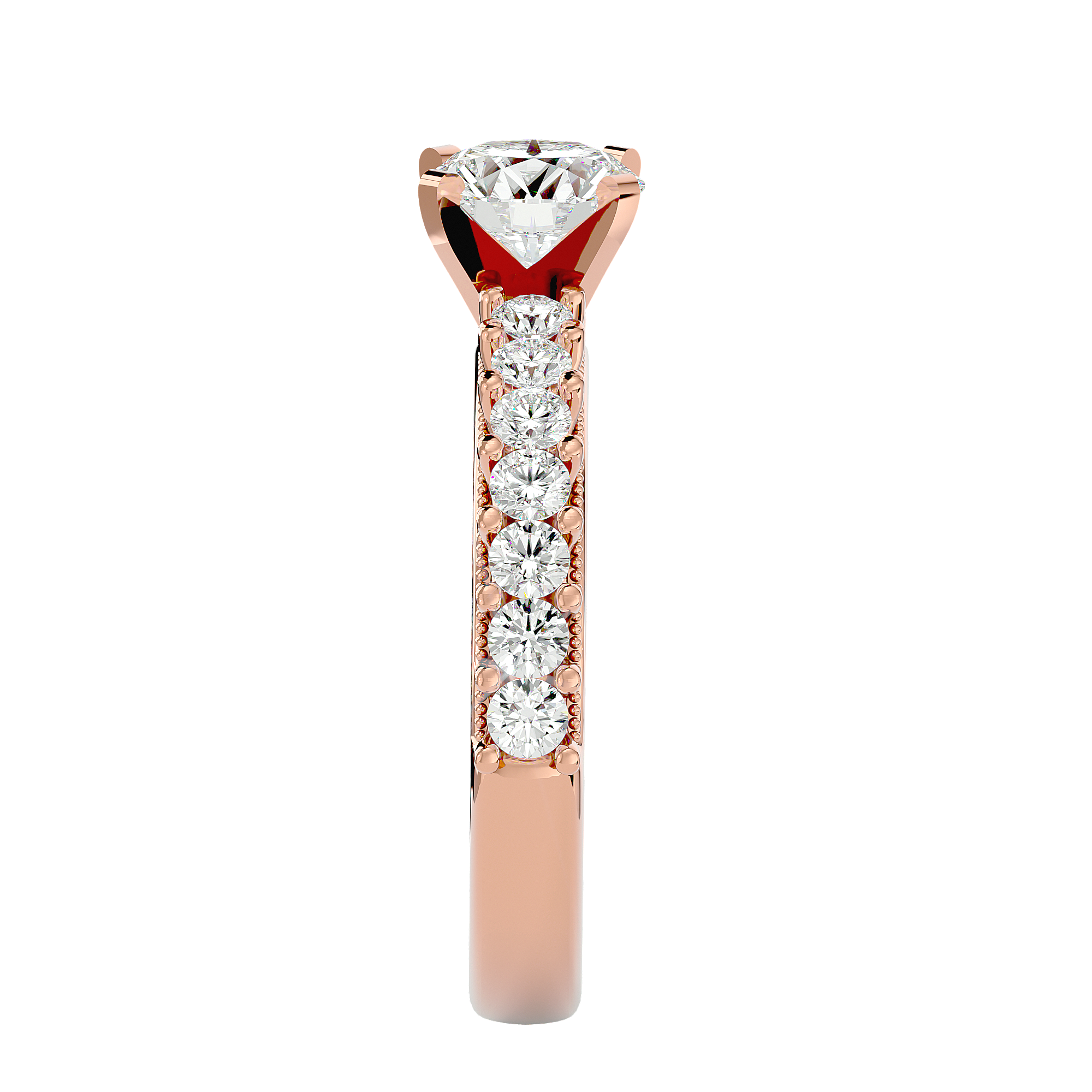 Allison Diamond Solitaire Ring