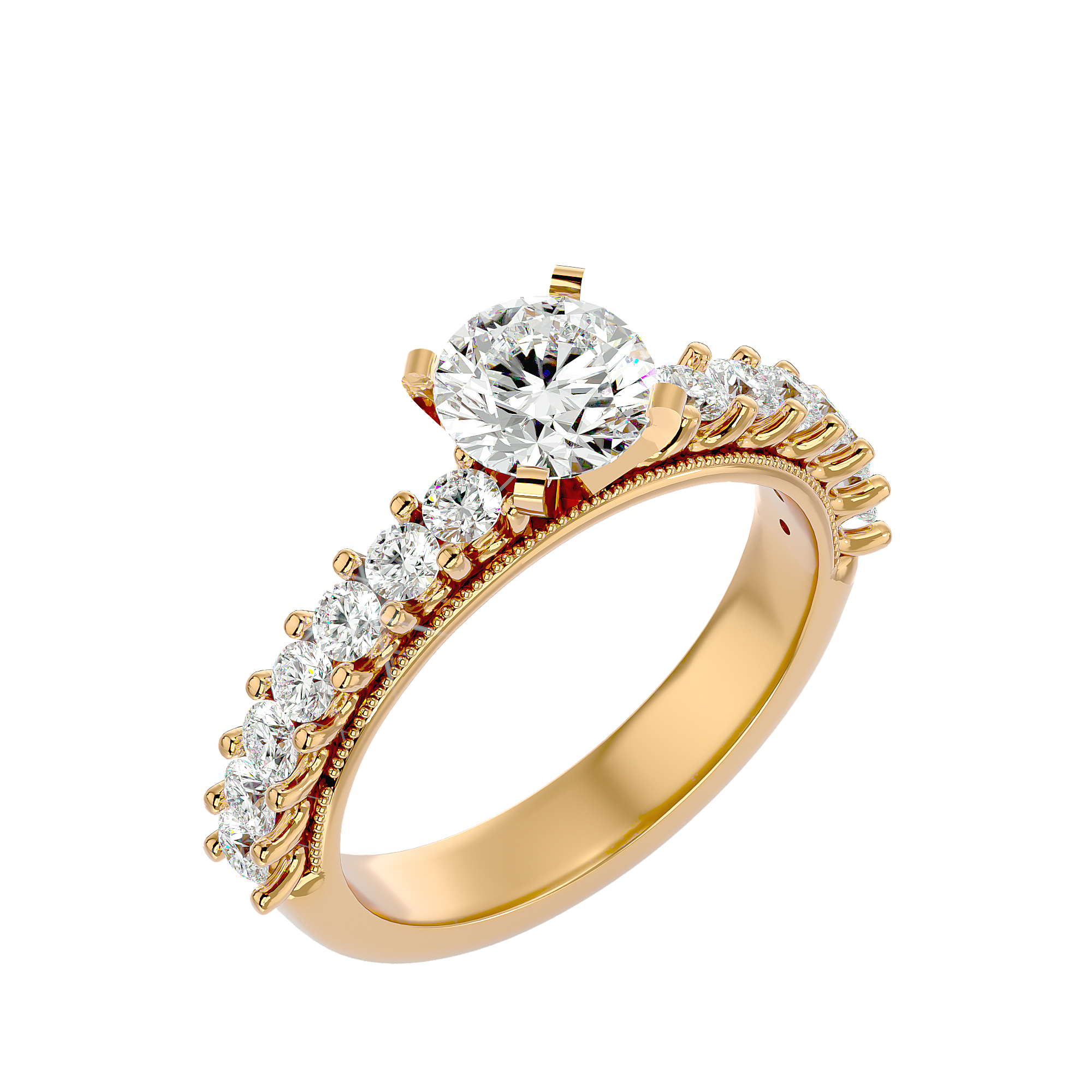 Allison Diamond Solitaire Ring