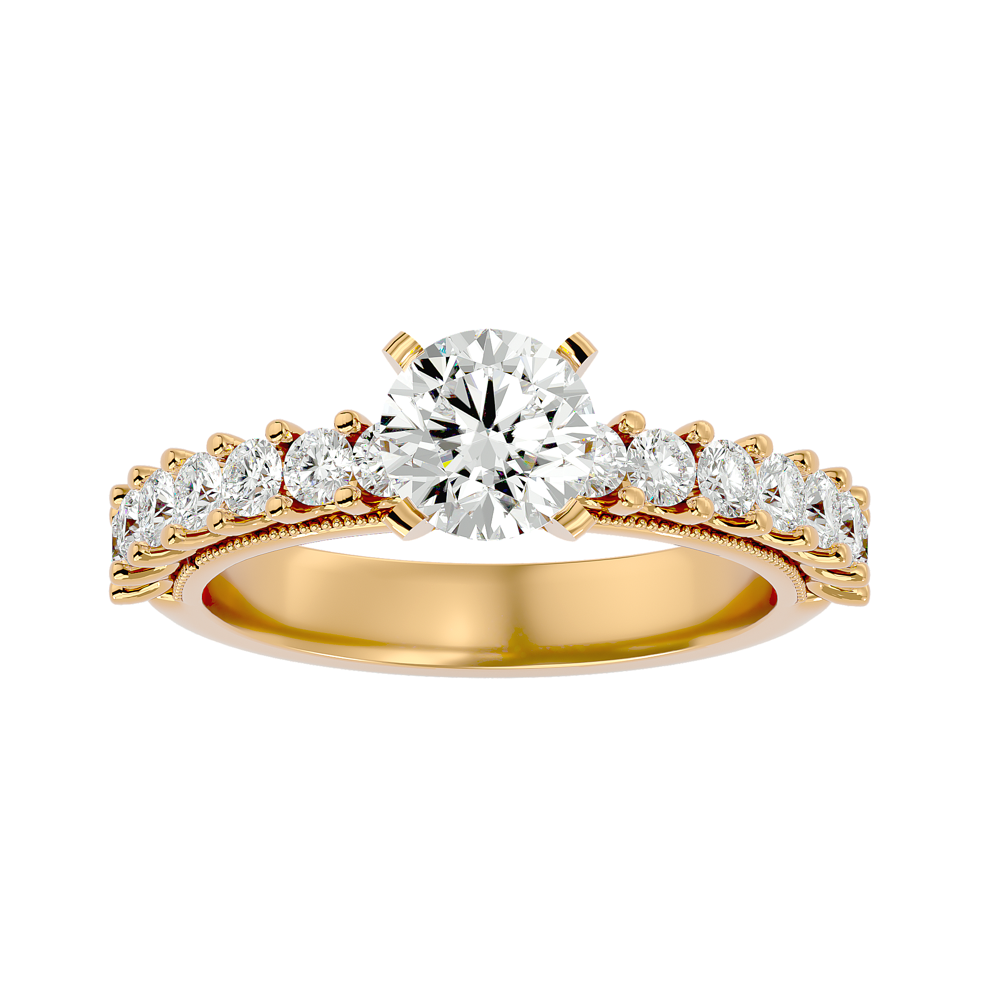 Amelia Diamond Solitaire Ring