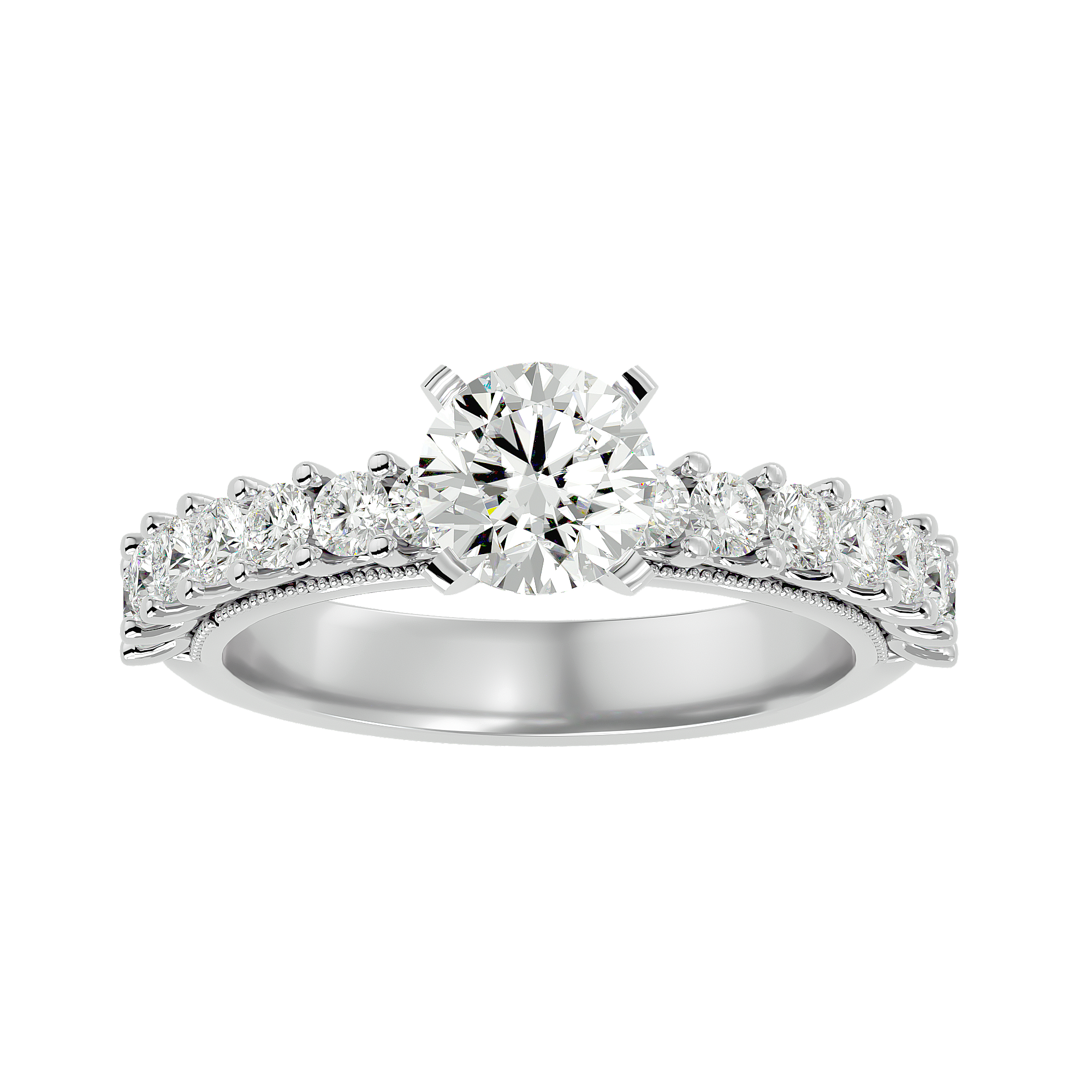 Amelia Diamond Solitaire Ring