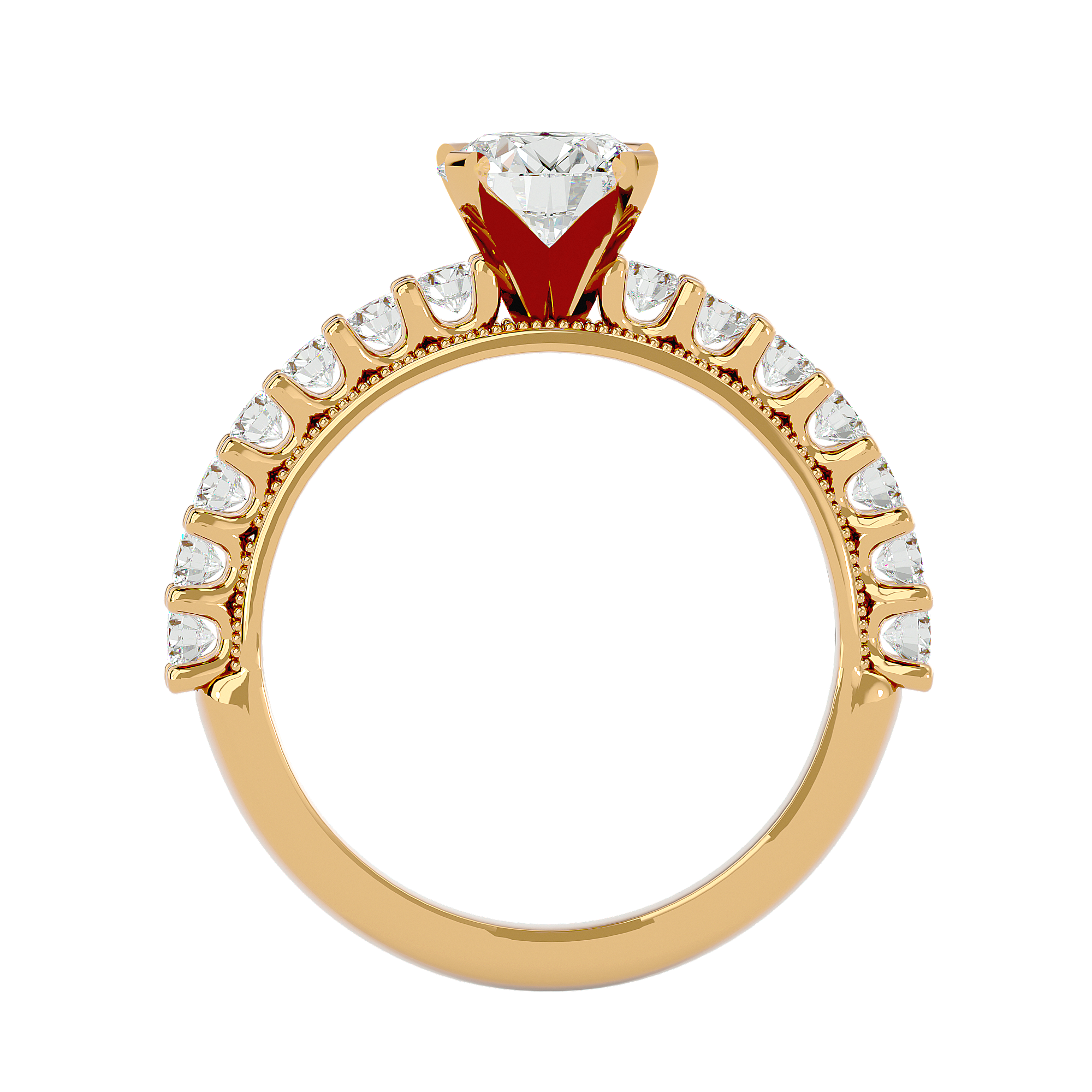 Amelia Diamond Solitaire Ring