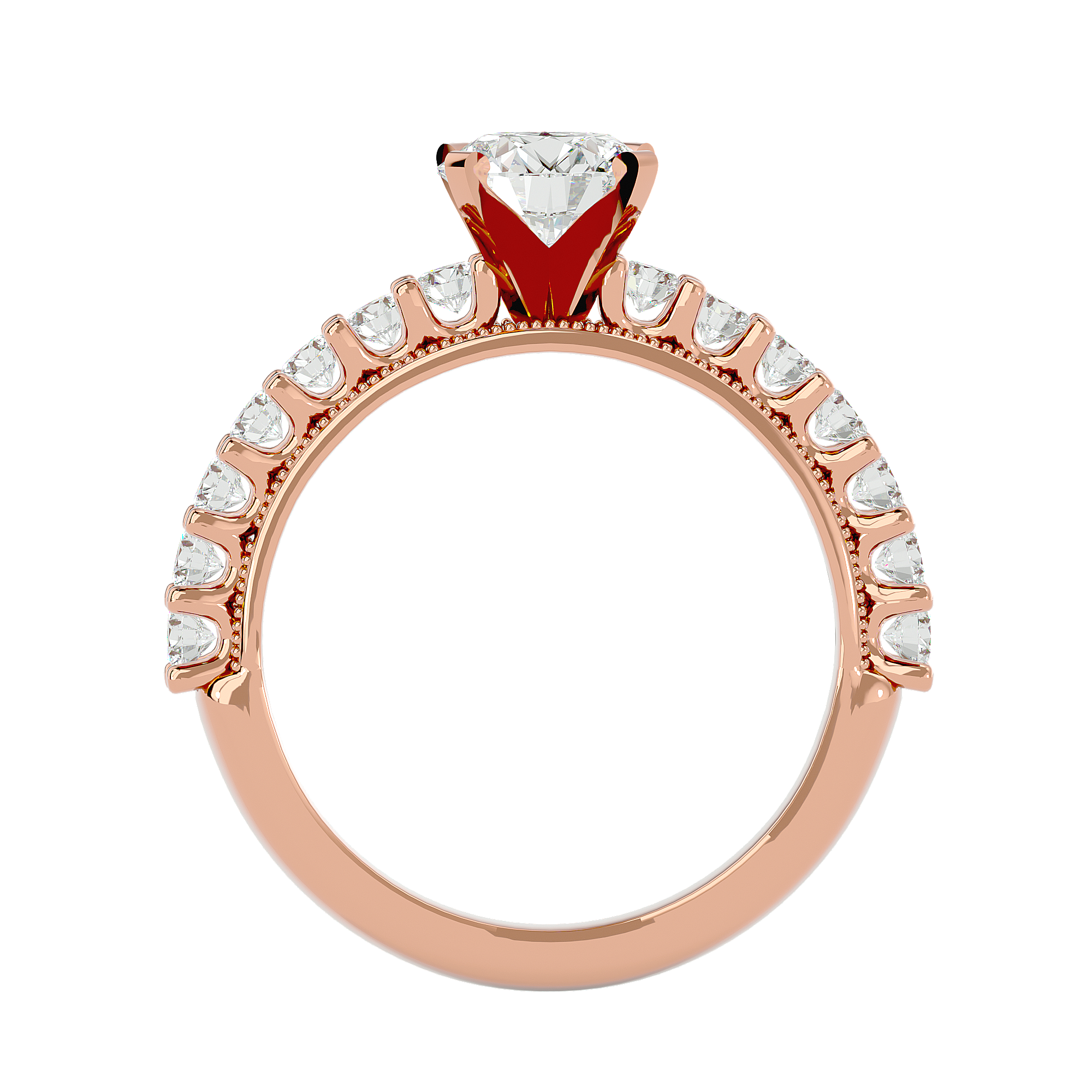 Amelia Diamond Solitaire Ring