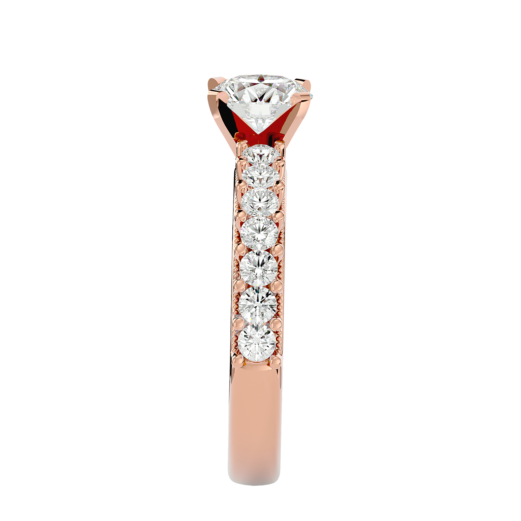 Amelia Diamond Solitaire Ring